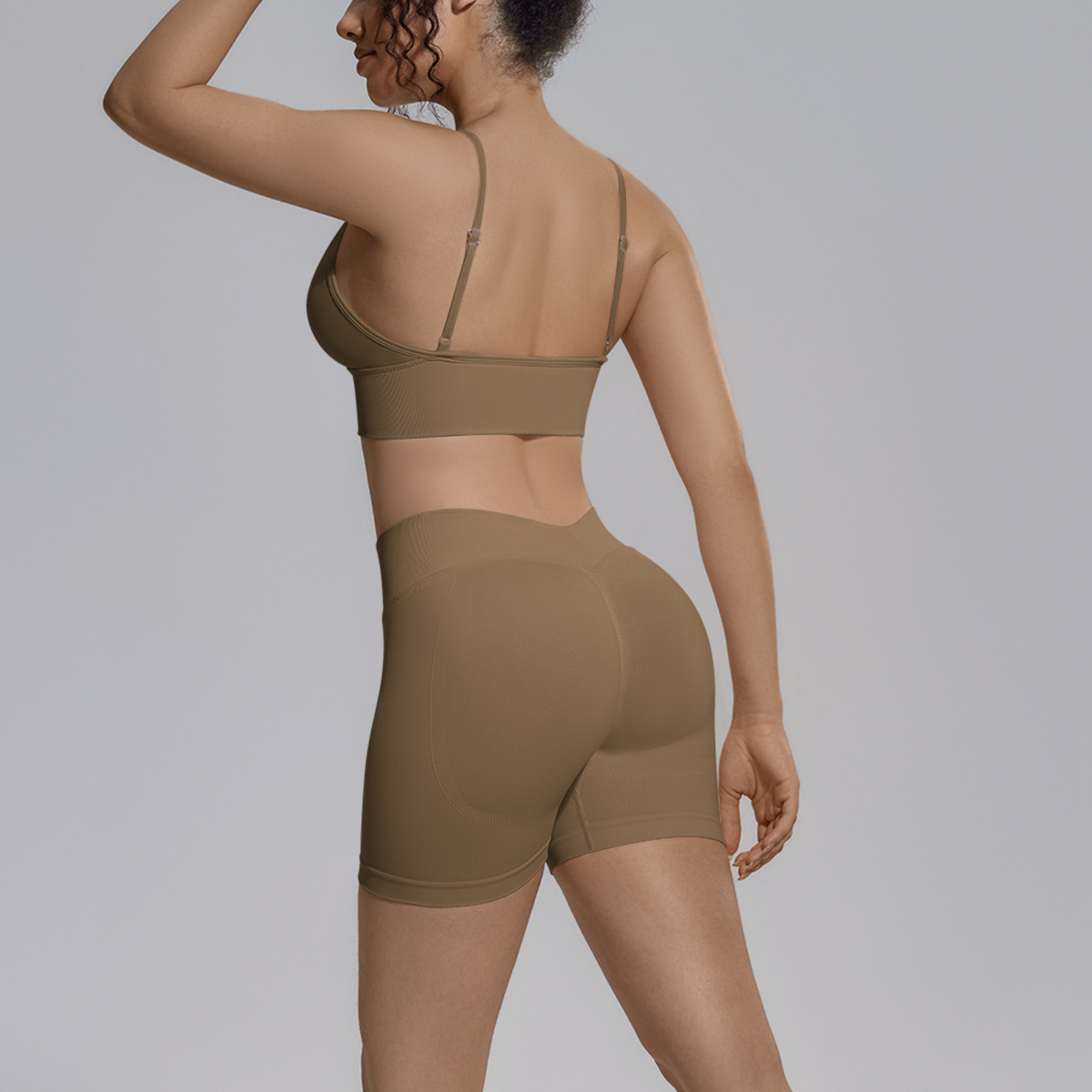 Breathable short high-elastic yoga outfit set