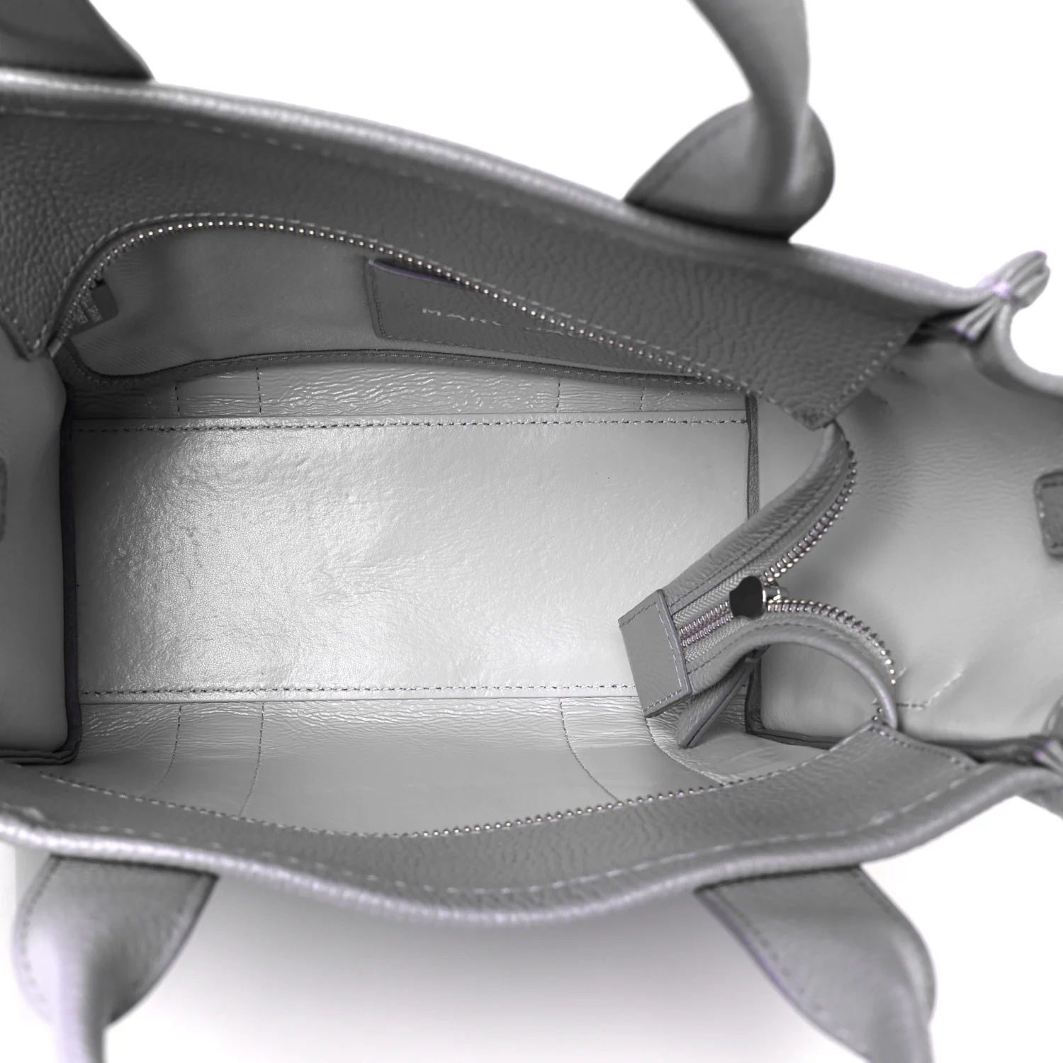Grained Calfskin Small The Tote Bag Lavender