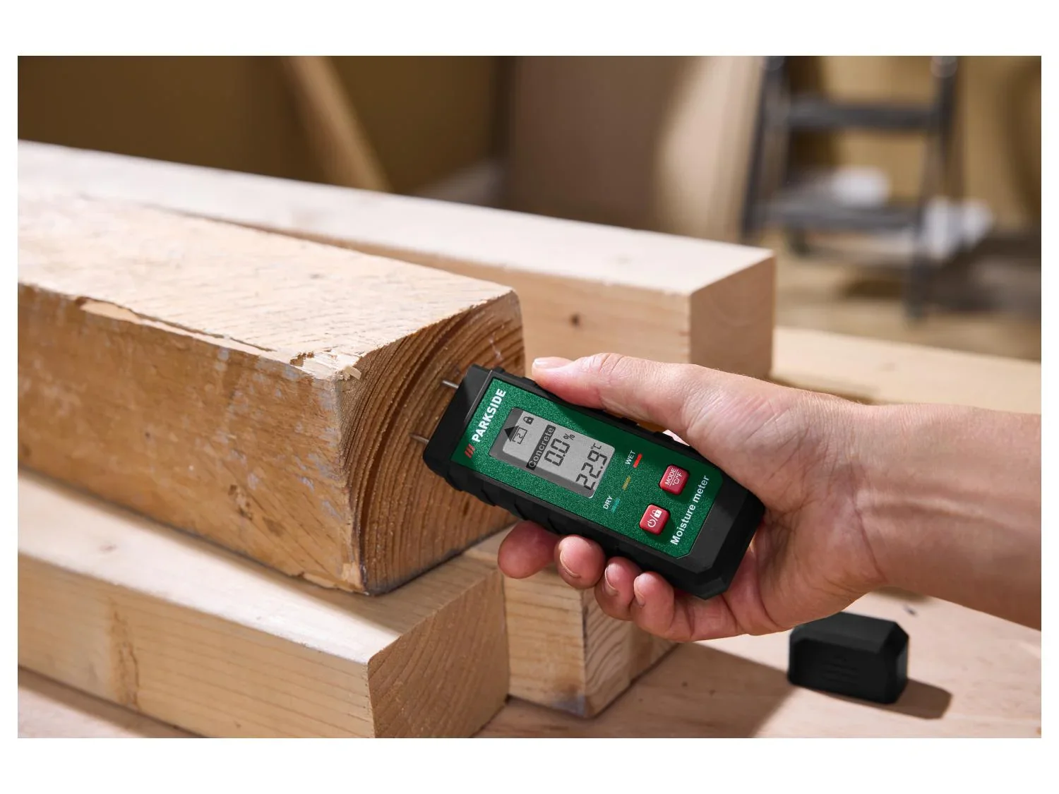 PARKSIDE Humidimtre bois/matriaux PBHM A1, 0-50 C ou Thermomtre infrarouge PITM A1, -38  +365 C