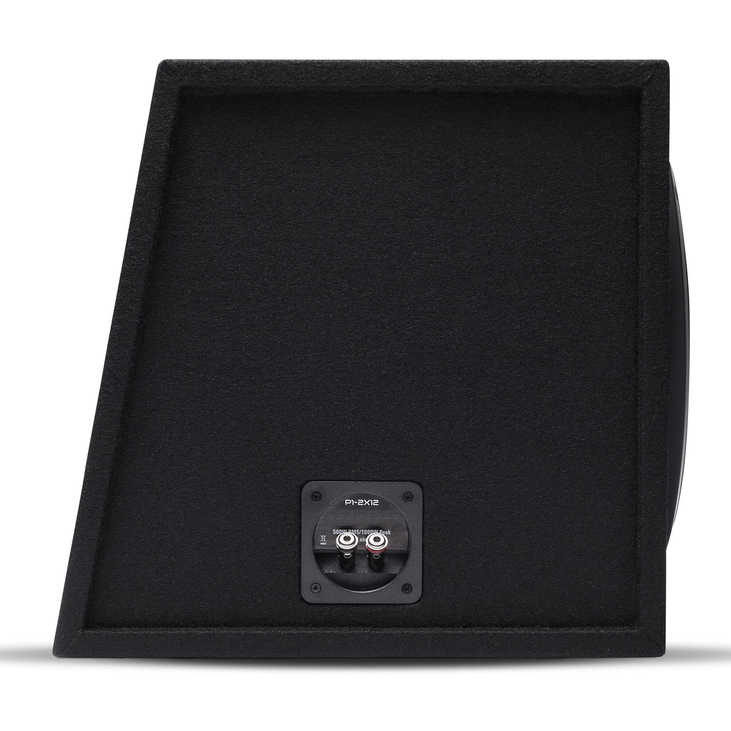 New P1-2X12 500 Watt Punch Dual P1 12" Loaded Subwoofer Enclosure - Image 2