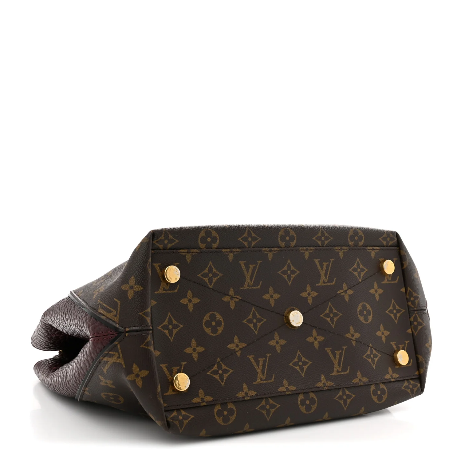 Ostrich Lizard Majestueux Tote MM Bordeaux
