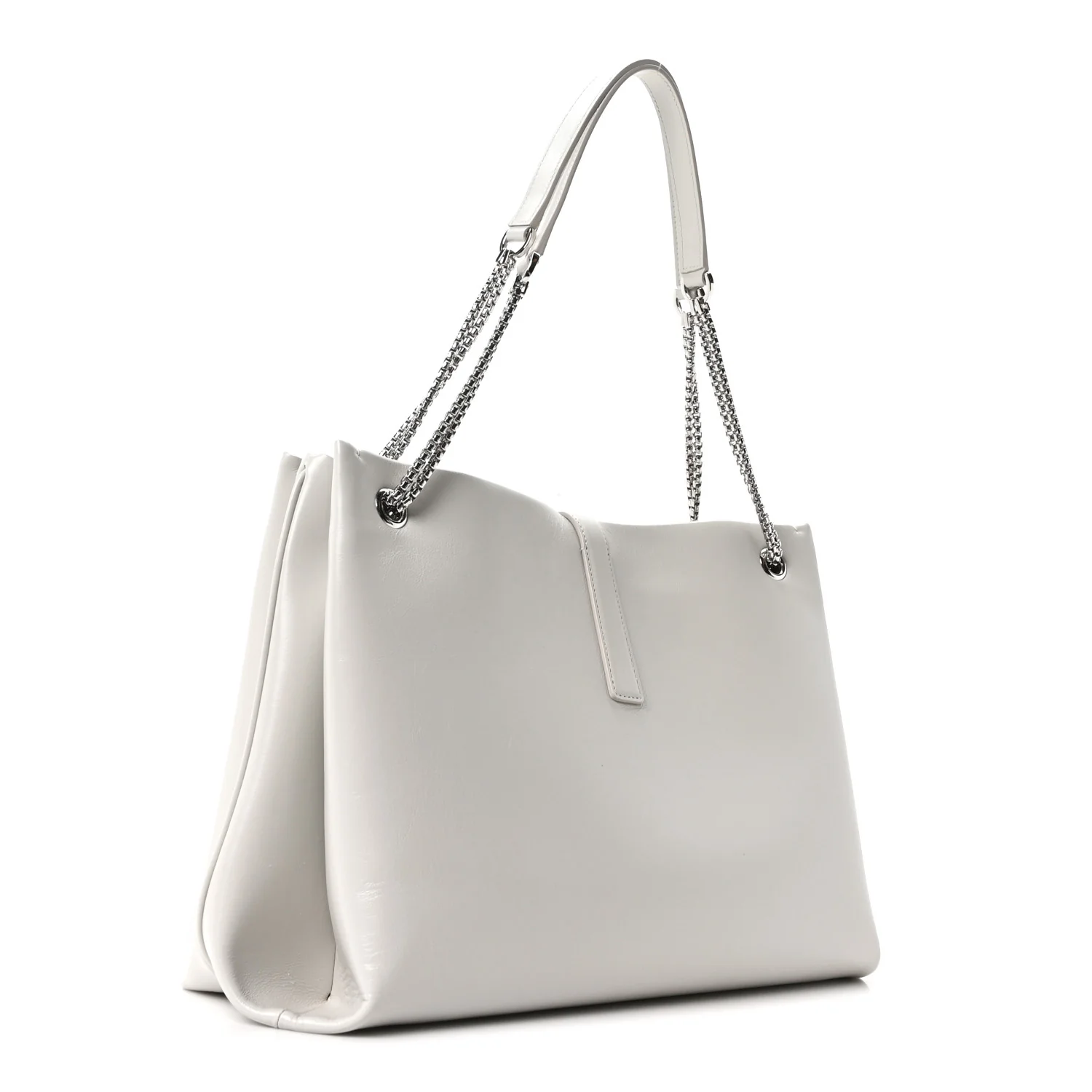 Calfskin Large Mia Tote Grey