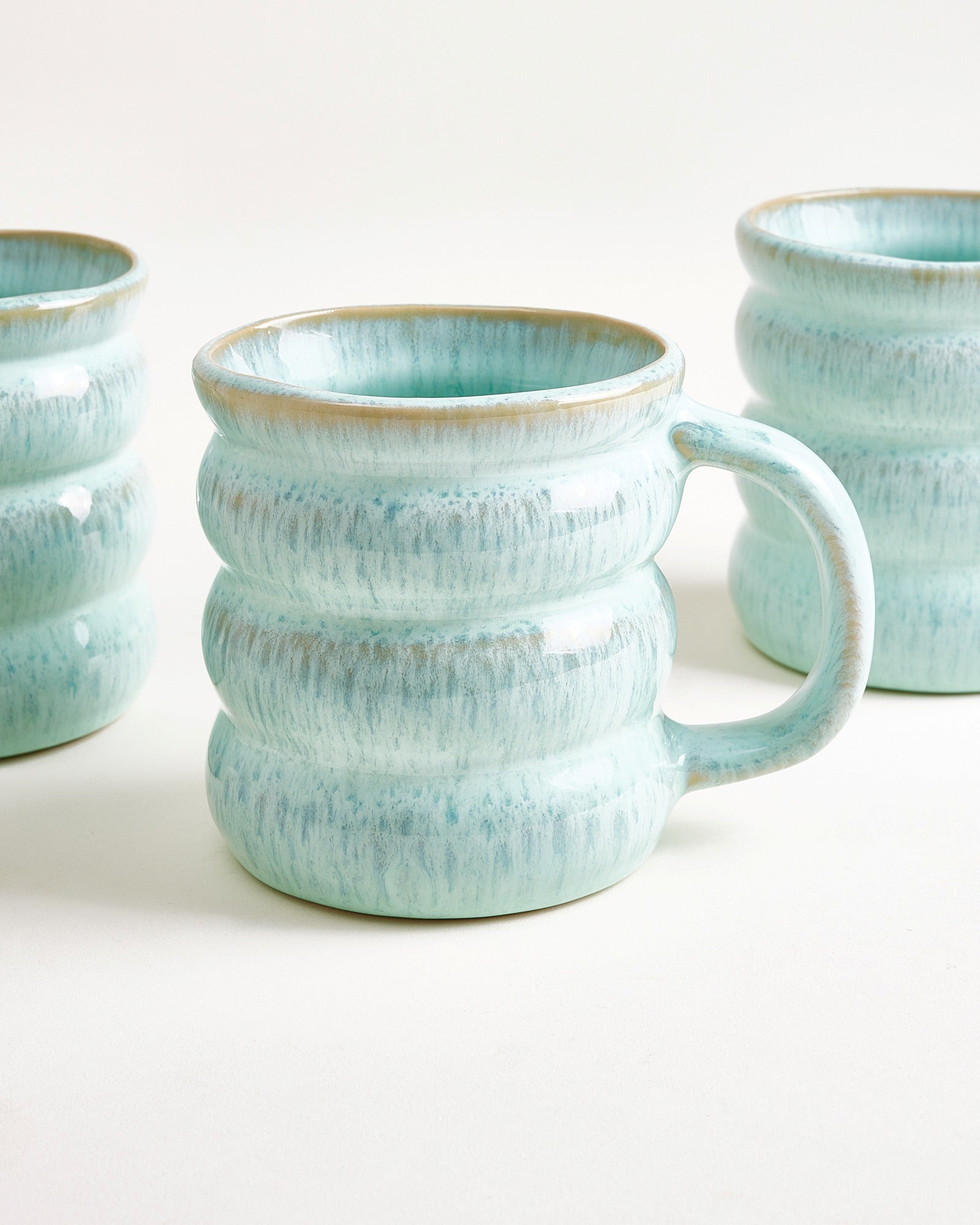 OMBRA - LARGE MUG BUBBLE MINT SET OF 4