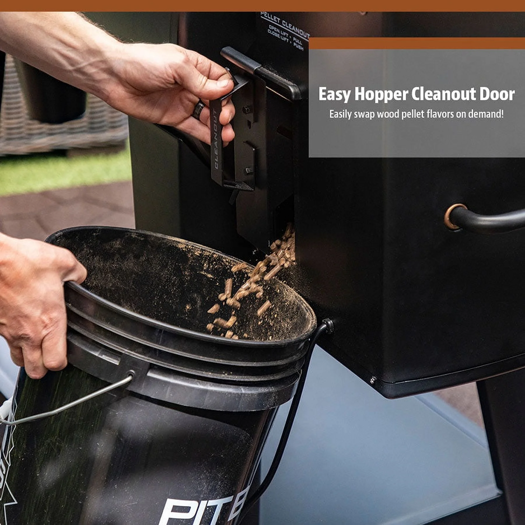 Austin XL 1000 Connected Wood Pellet Grill Onyx Edition with Bluetooth? and Wi-Fi? - Image 5