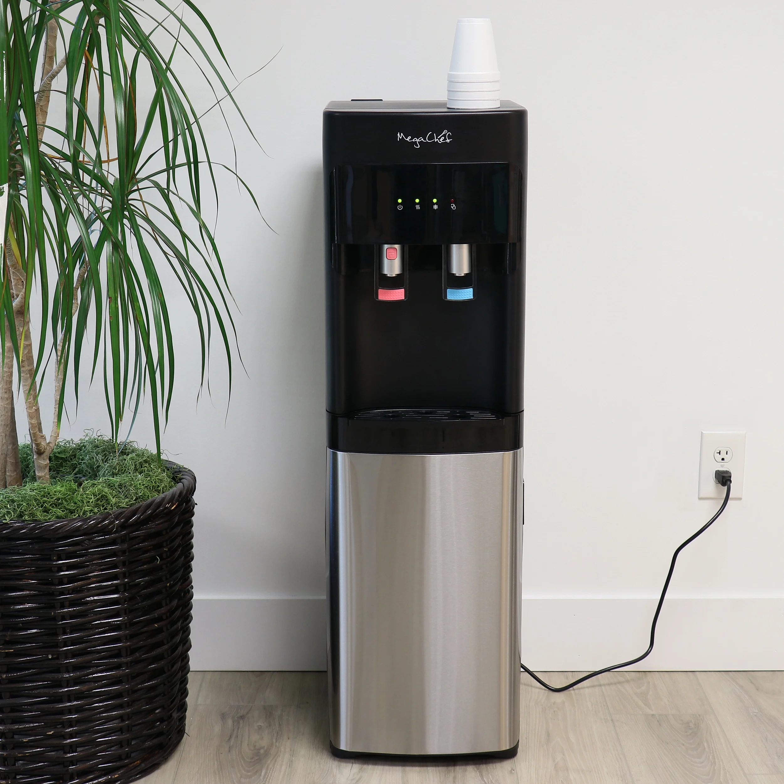 Stainless Steel Bottom Load Hot and Cold Water Dispenser 5 Gallon Water Cooler(Bottom Load Silver) - Image 8