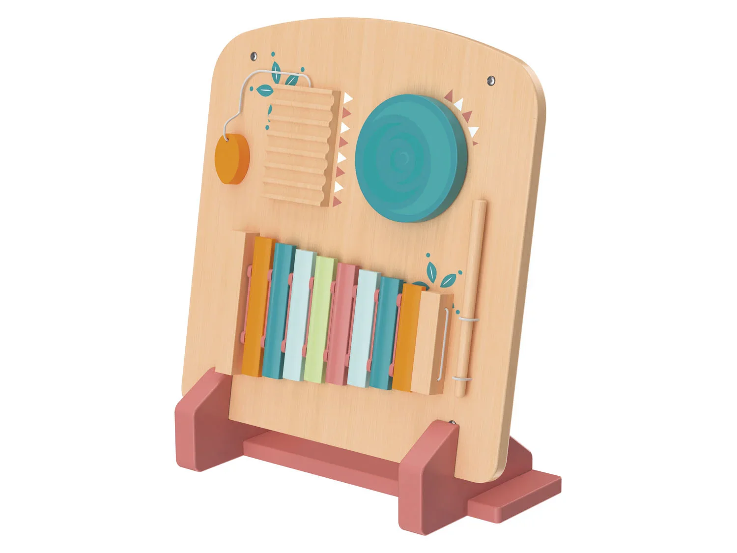 Playtive Jeu mural en bois vritable, 2 pices