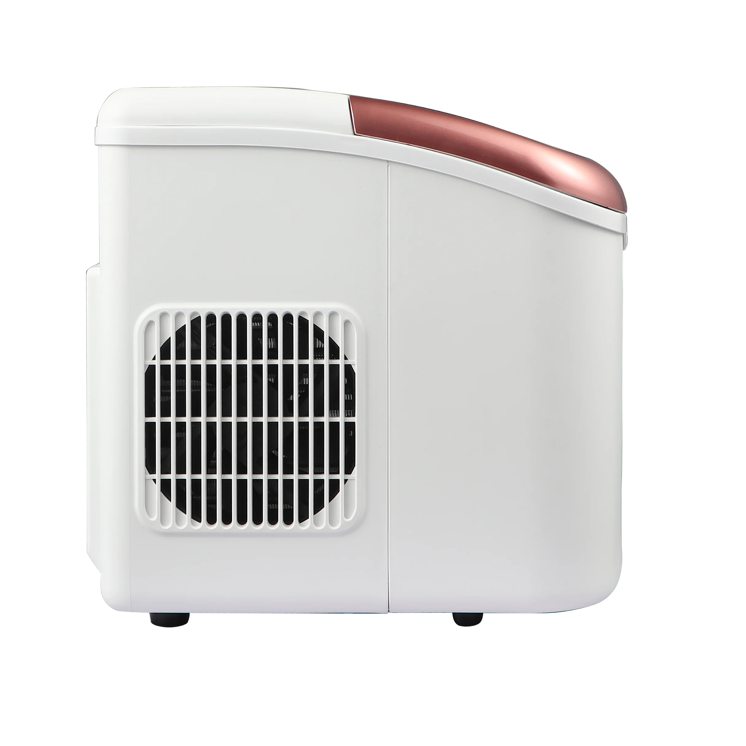 26 Lbs. Ice Maker, Bullet Shaped Ice, Rgwhite(White/Rose Gold) - Image 10