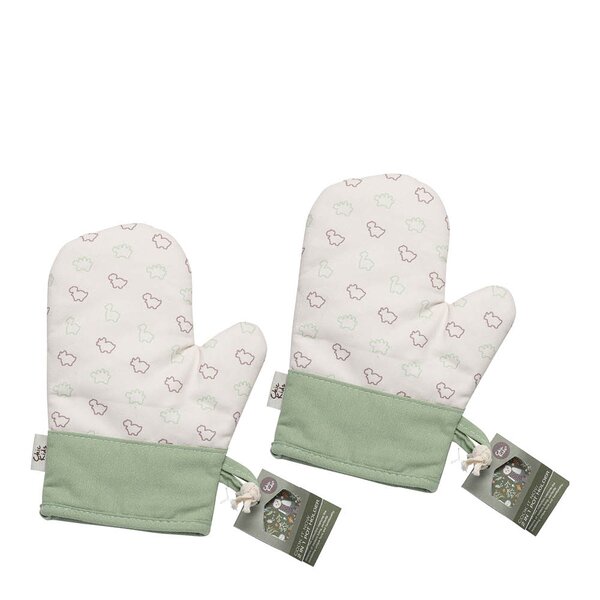 Chic Kids grytevott 22 cm 2 stk dinosaur