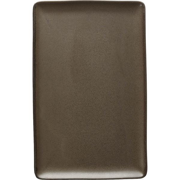 RAW Metallic Brown tallerken 31,5x20 cm