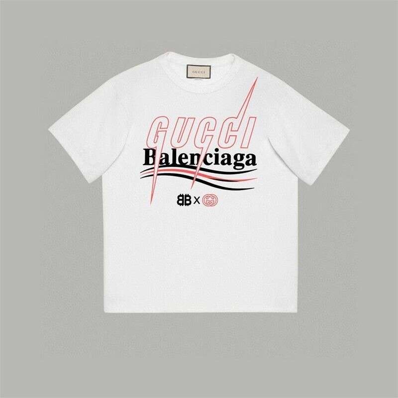 【GUCCI x BALENCIAGA公式旗艦店】男女兼用 Tシャツ ご好評に付き再入荷！半袖Tシャツ