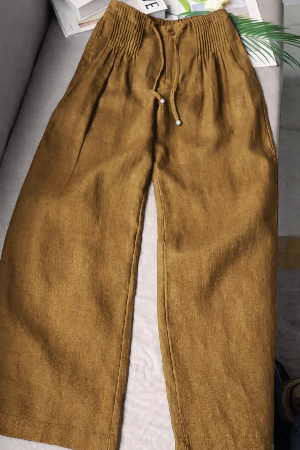 Zofia | Pantalon large en coton léger