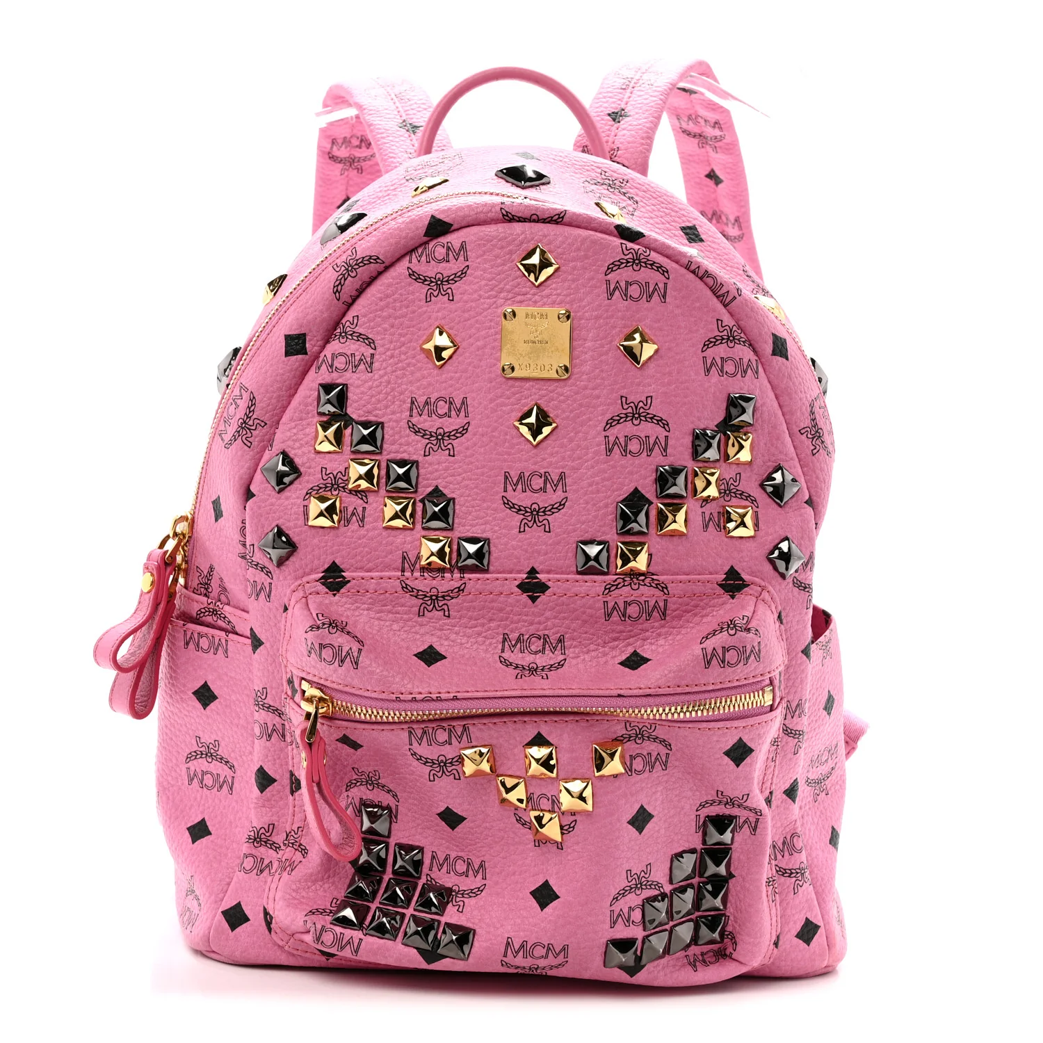 Visetos Studded Small Stark M Backpack Pink