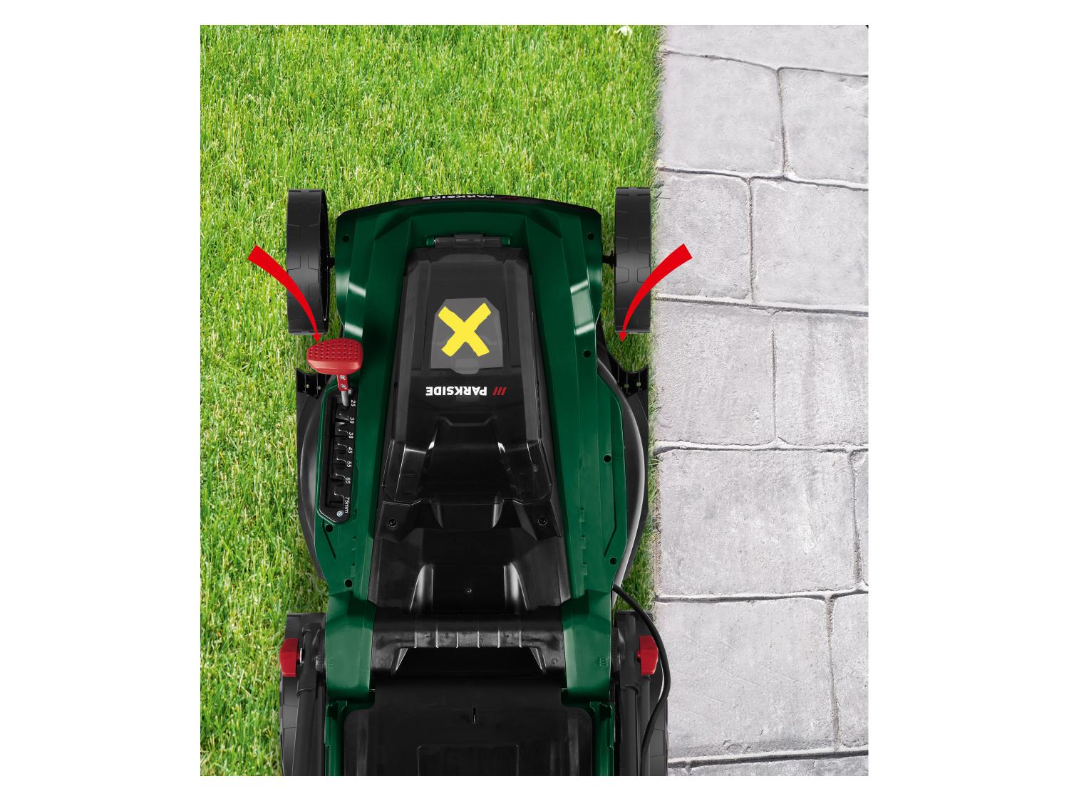 PARKSIDE Tondeuse sans fil PRMA 40 E3, 580 m, 50 L, 40 V