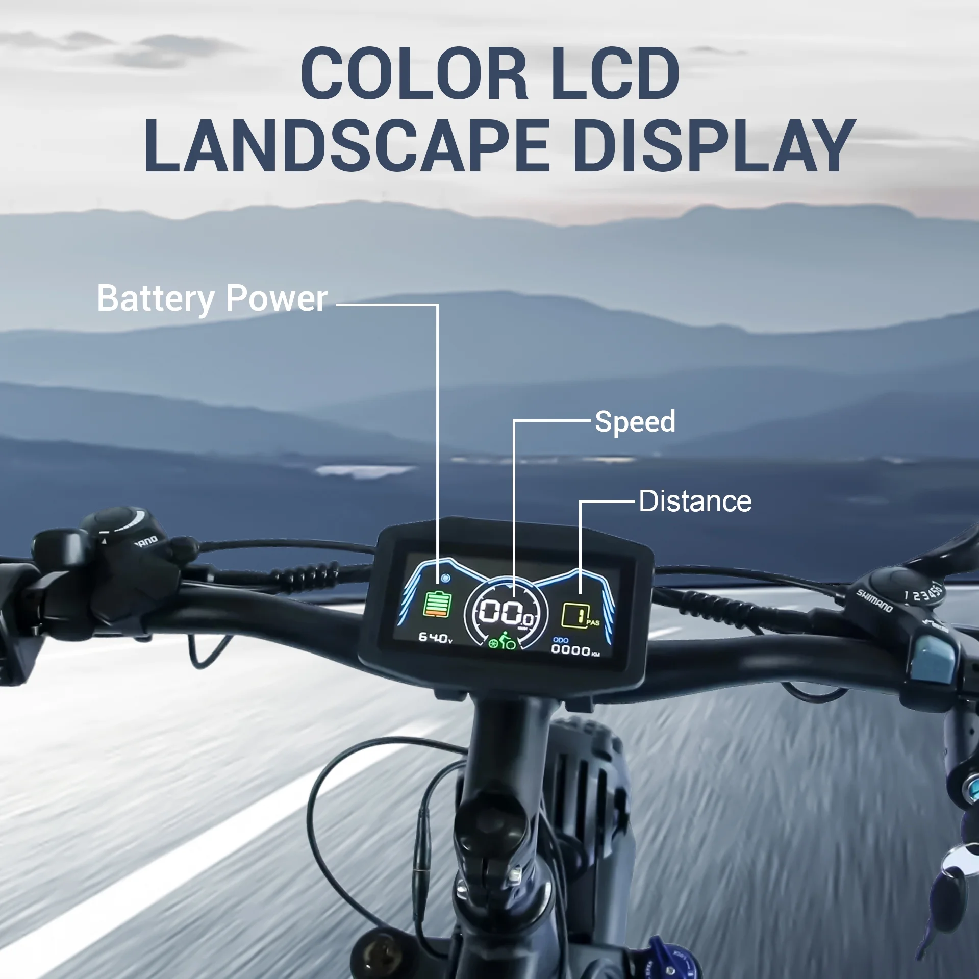 5000W-Electric-Bike for Adults-Men, Dual-Motor-Ebike 50MPH-Hunting-Ebike, 60V 25AH Long Range Dirtbike, 26" x 4.0 Fat-Tire-Electric-Bicycle,AWD 21-Speed Mountain Bike for Off-Road Snow Sand - Image 6