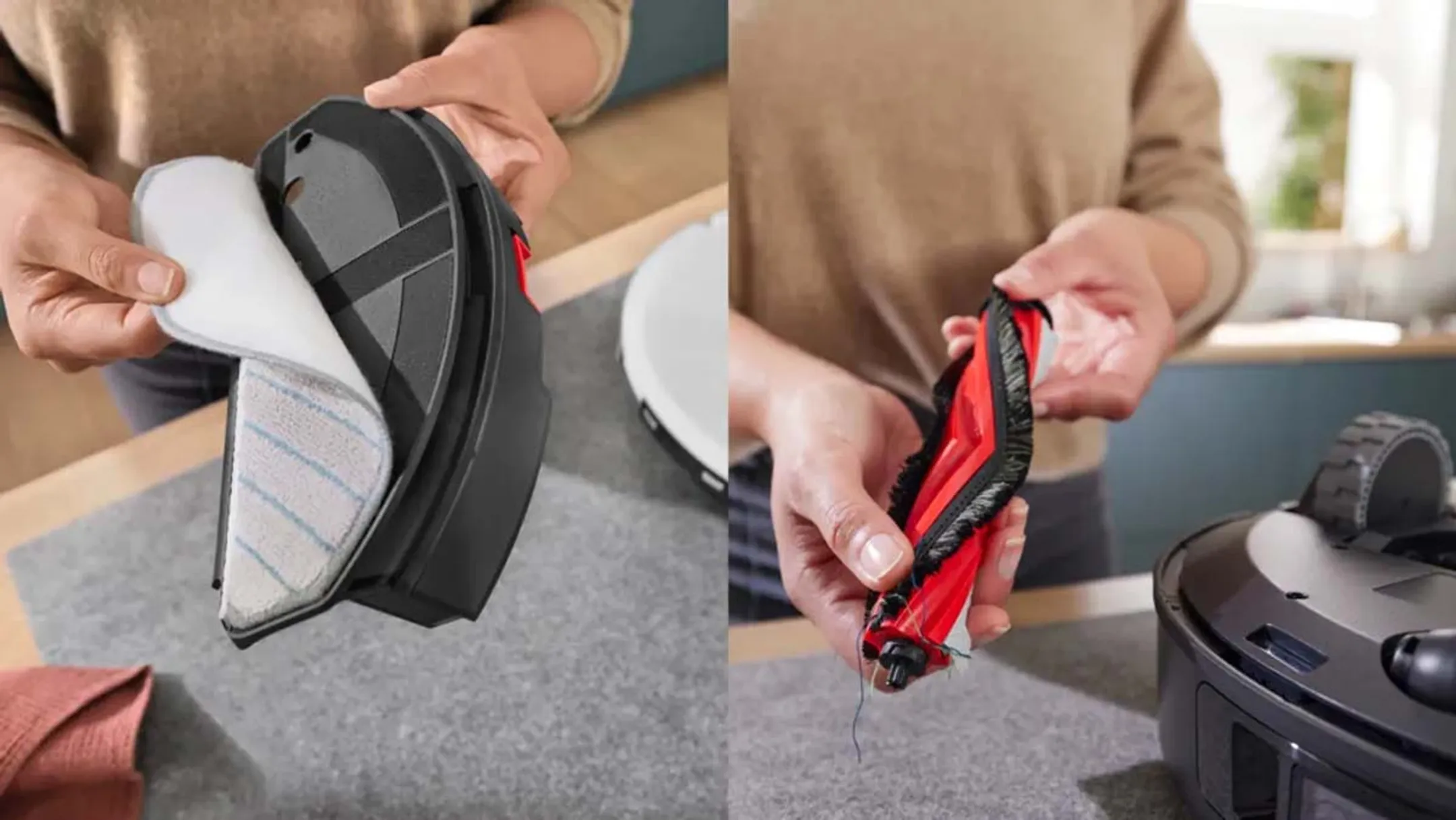 Bosch Robotstofzuiger 2in1 Spotless Advanced + BCRD2W