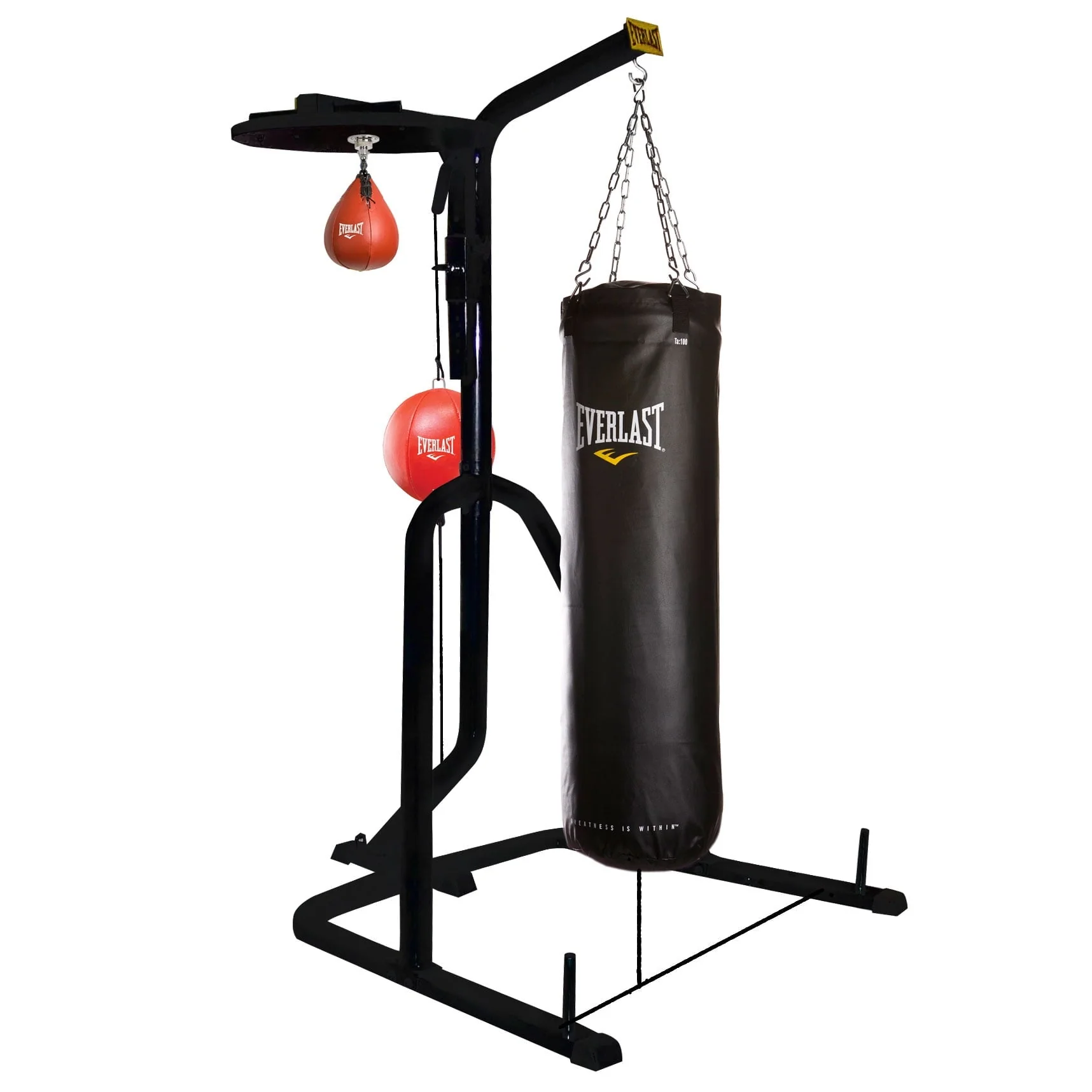 Everlast Three Station Heavy Duty Punching Bag Stand Image 2