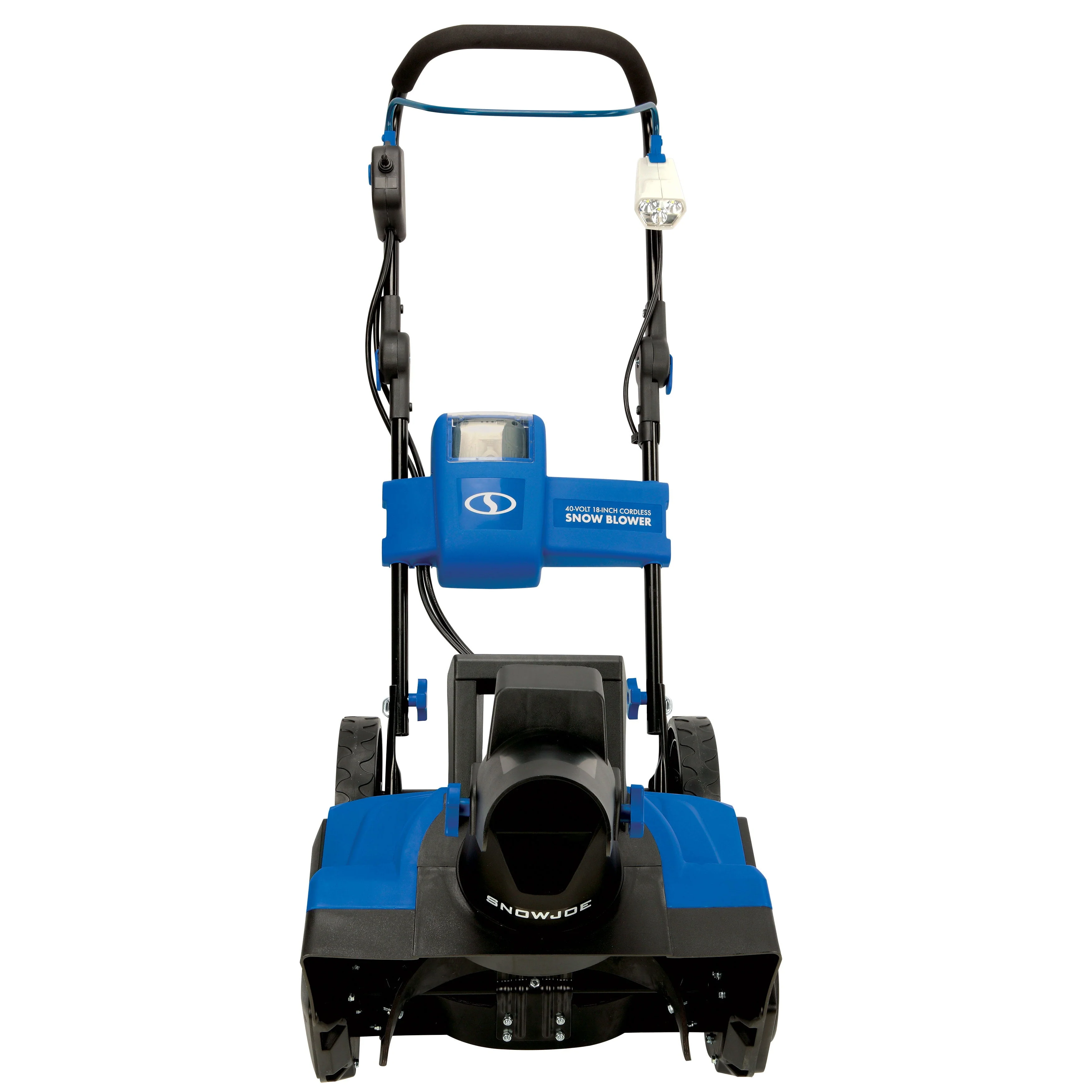 Snow Joe iON18SB 40 Volt iONMAX Cordless Brushless Single Stage Snowblower Kit, 18 Inch, With 4 0 Ah Battery and Charger(Blue) Image 9