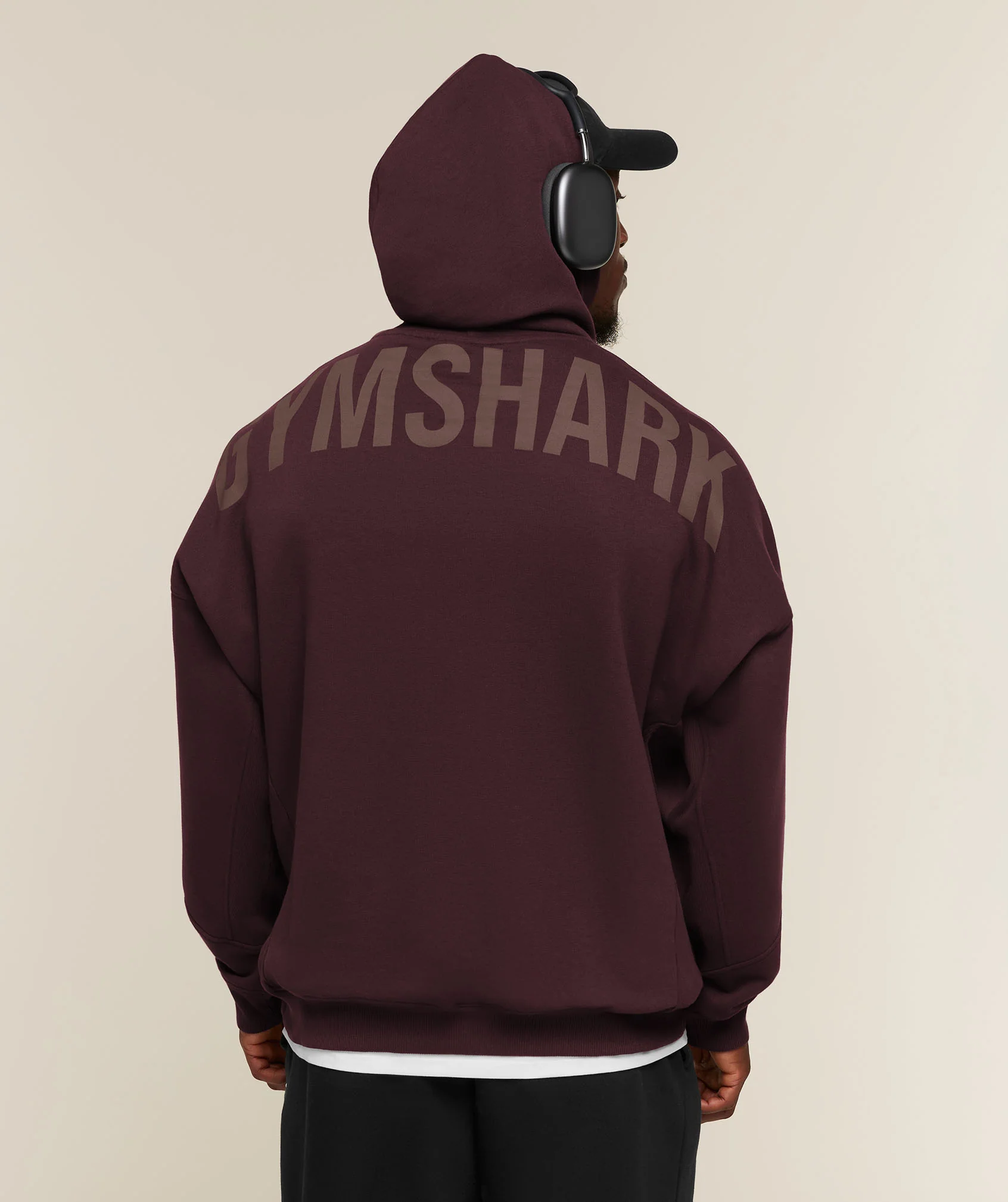 POWER OVERSIZED HOODIE - Cherry Purple