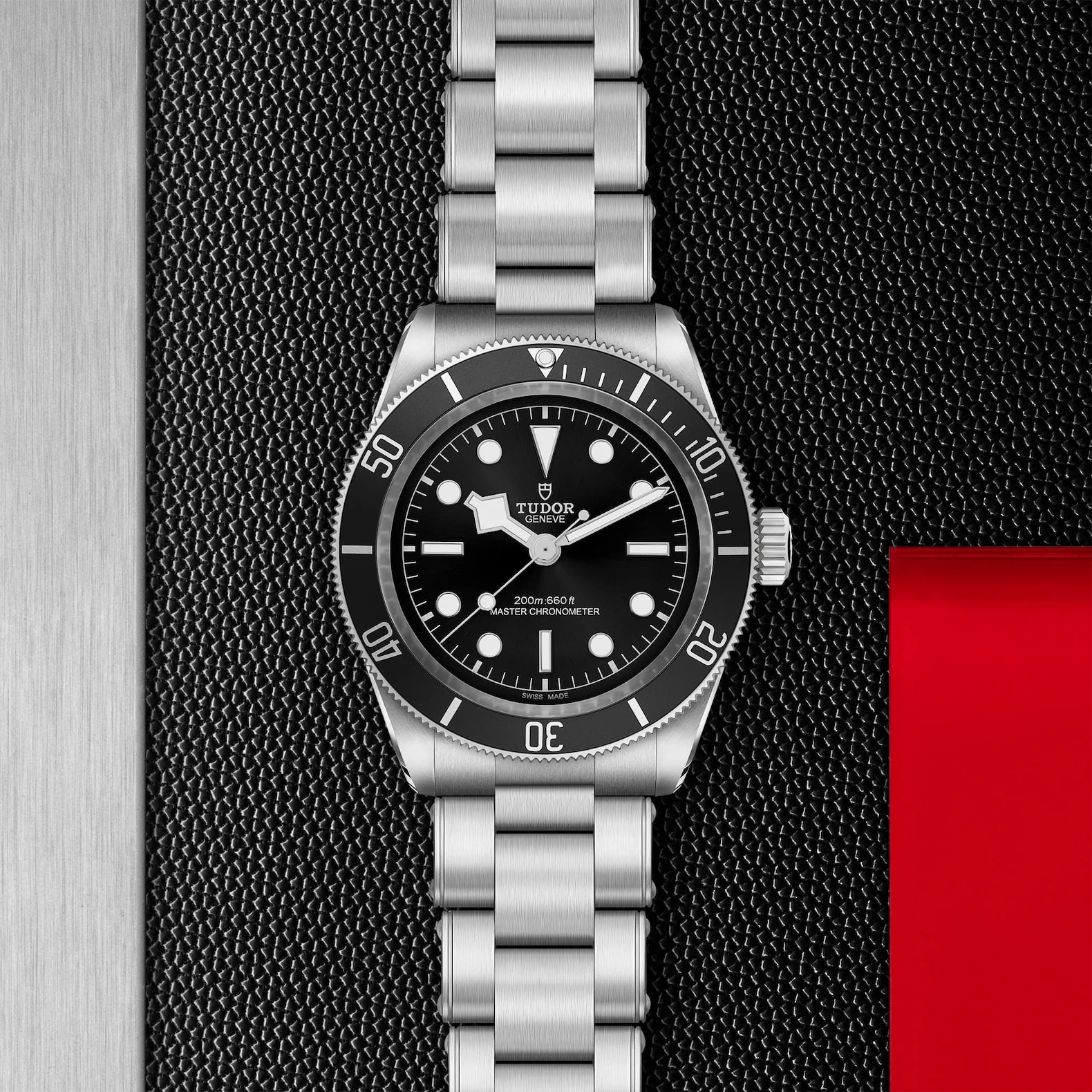 【Super Clone】TUDOR Black Bay 41mm Black Dial & Bezel Men's Bracelet Watch M7941A1A0NU-0001