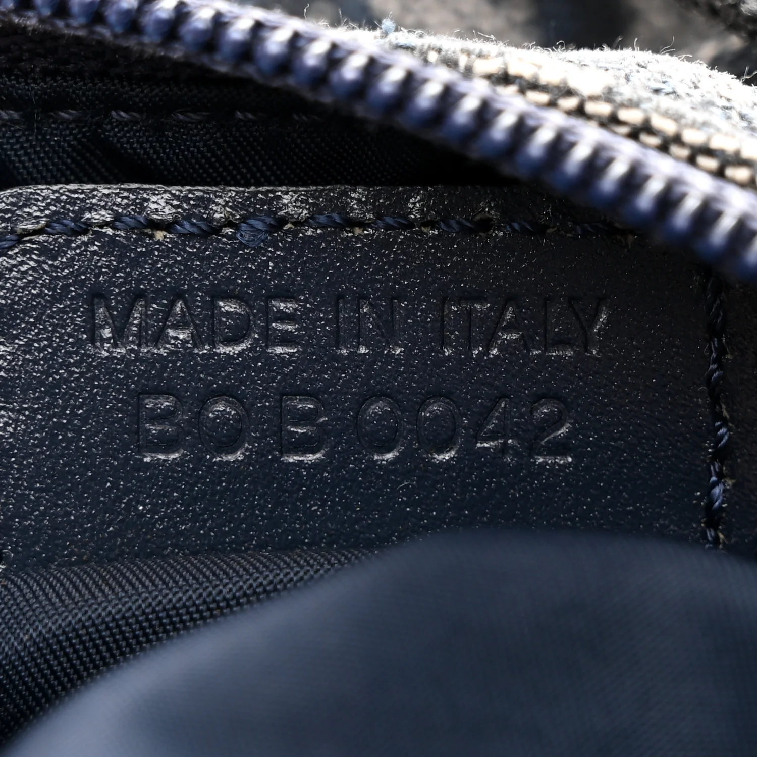 Monogram Messenger Blue