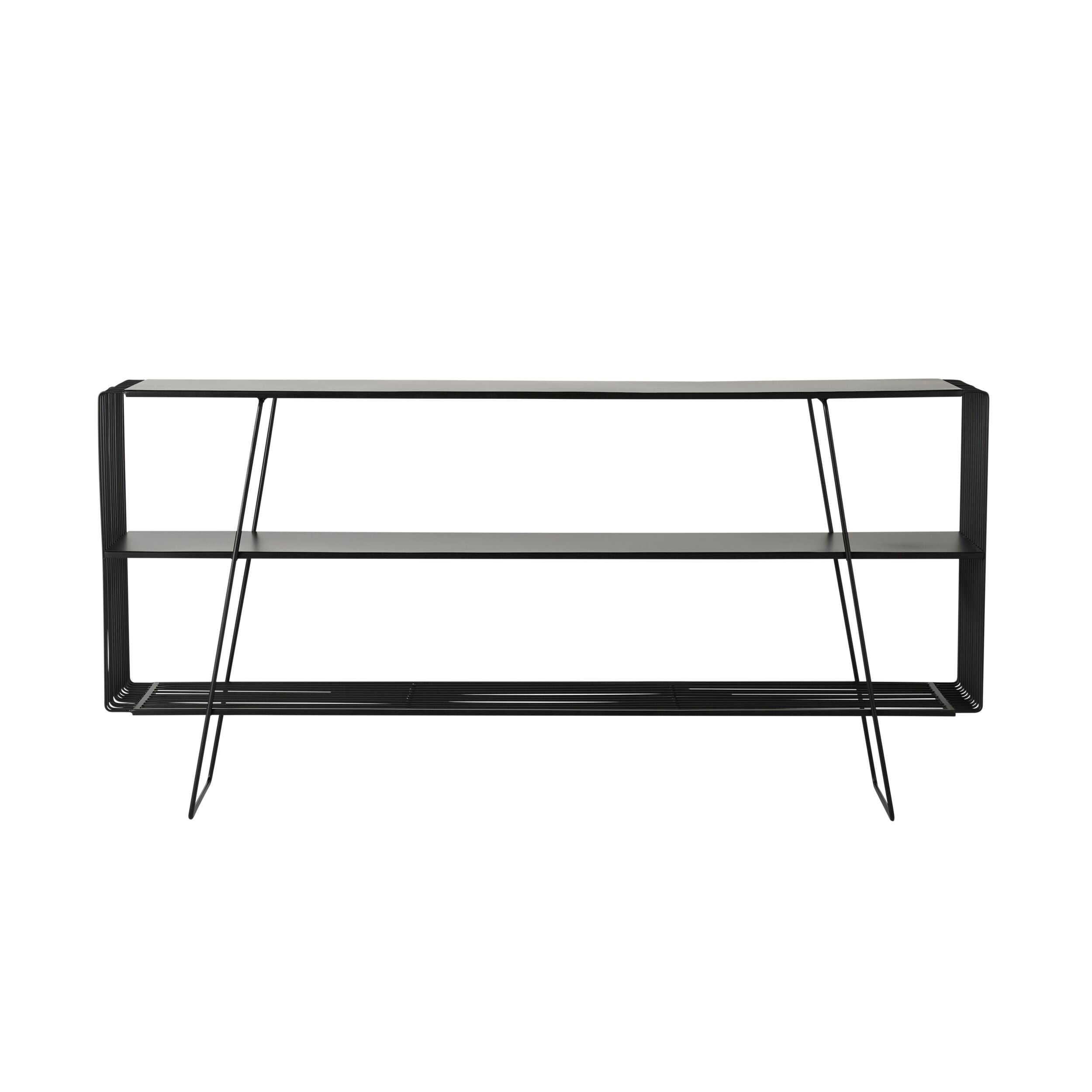 Hendrix 2 Tier Wide Shelving Unit 80 x 160cm