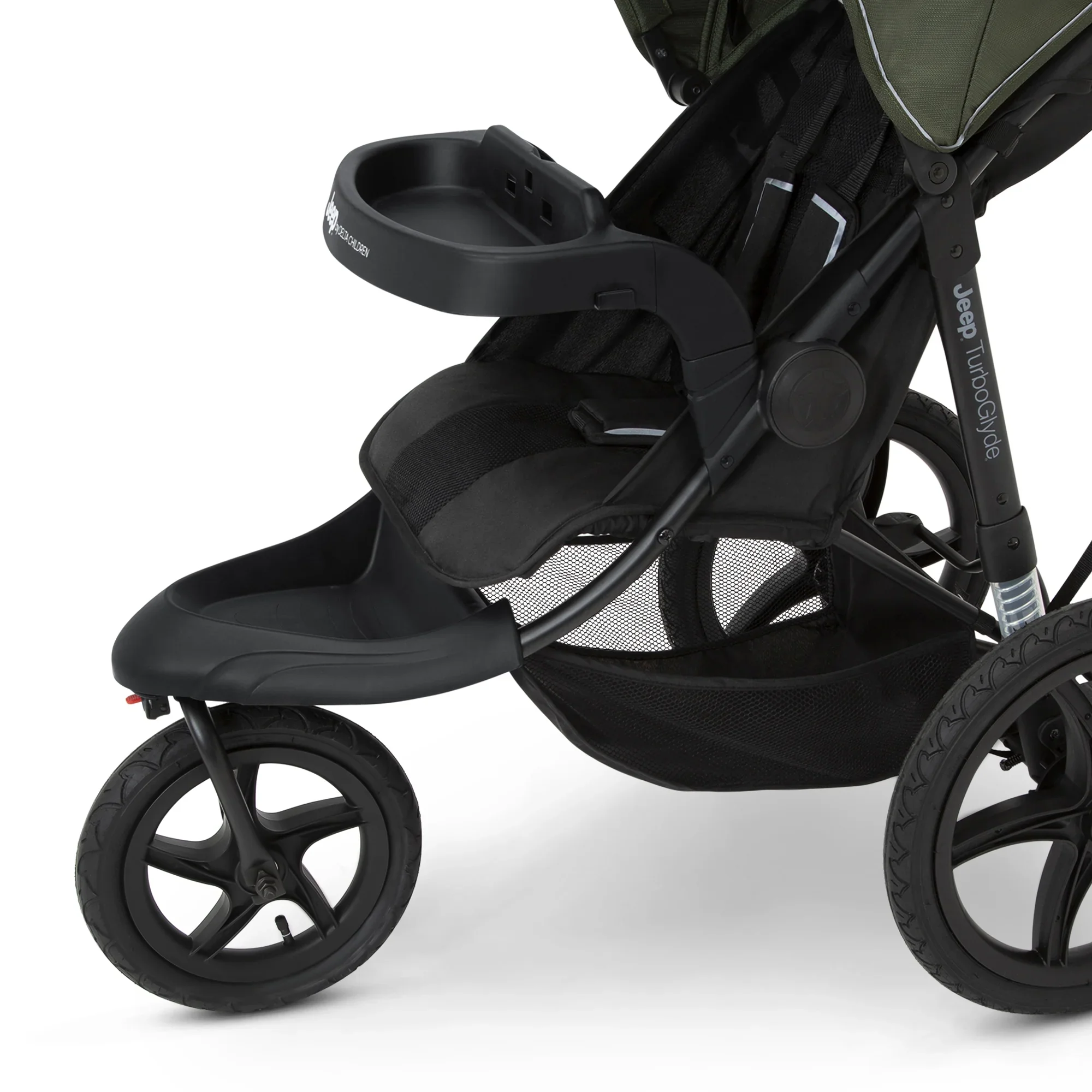 Jeep TurboGlyde Jogging Stroller by Delta Children, Black