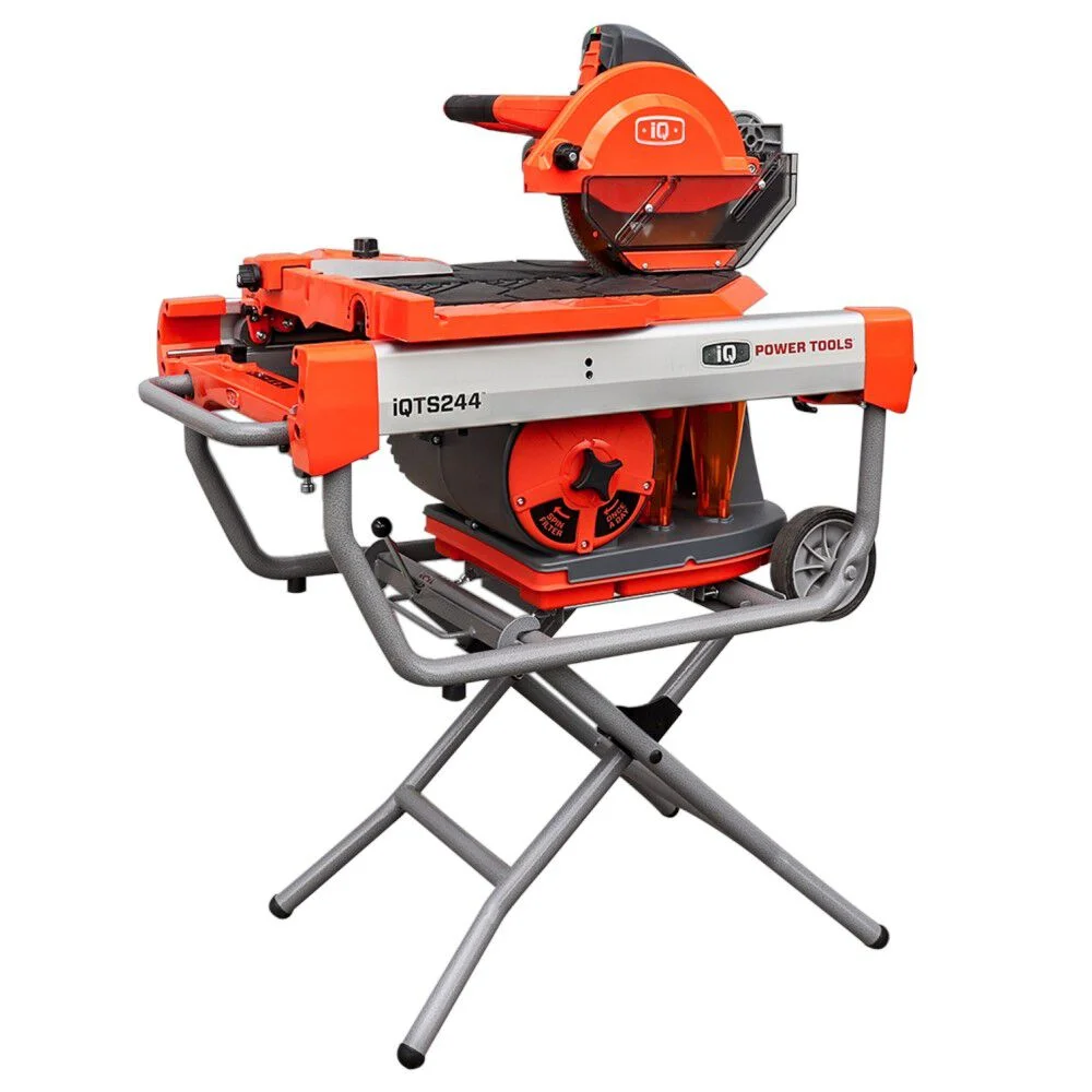IQ Power Tools TS244 10 Dry Cut Tile Saw with Stand