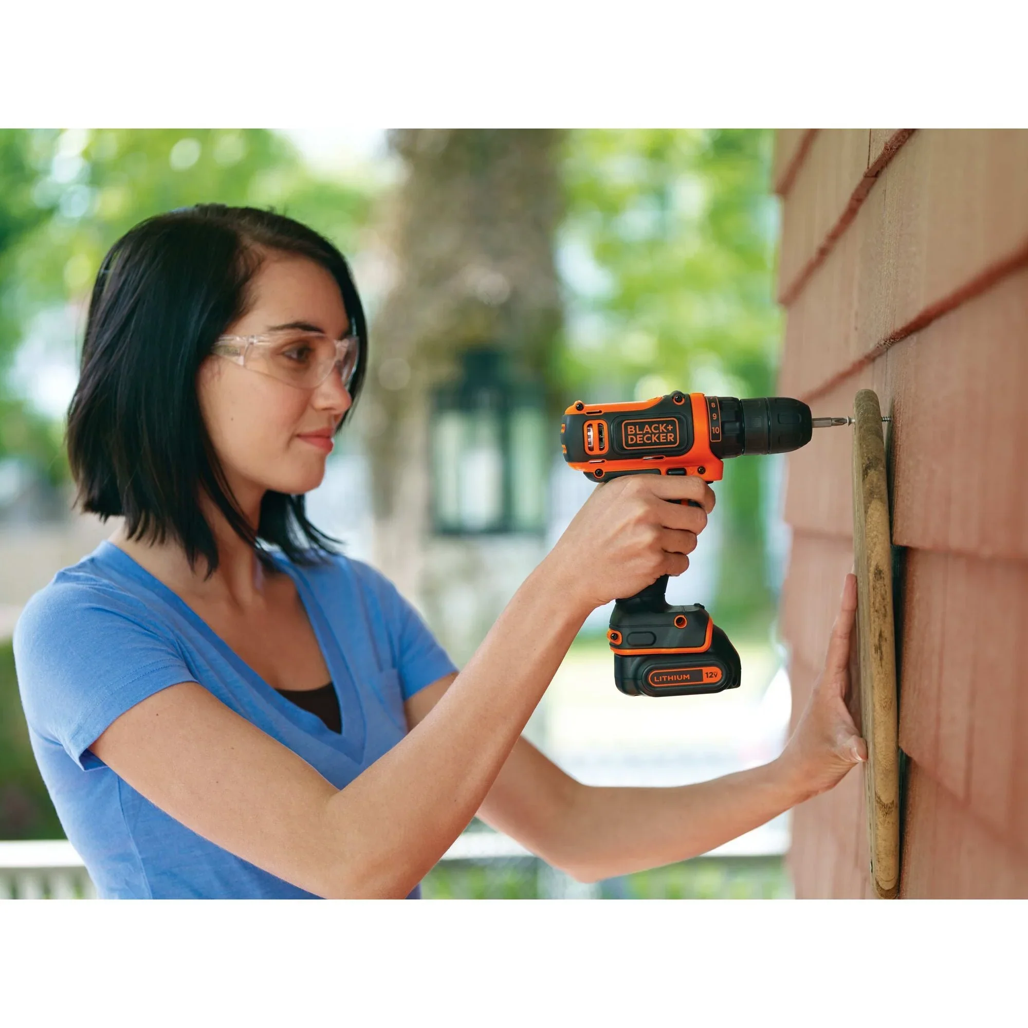 BLACK+DECKER 12V Cordess Drill/Driver, 1.5Ah, 59 Piece Set, Battery and Charger Included
