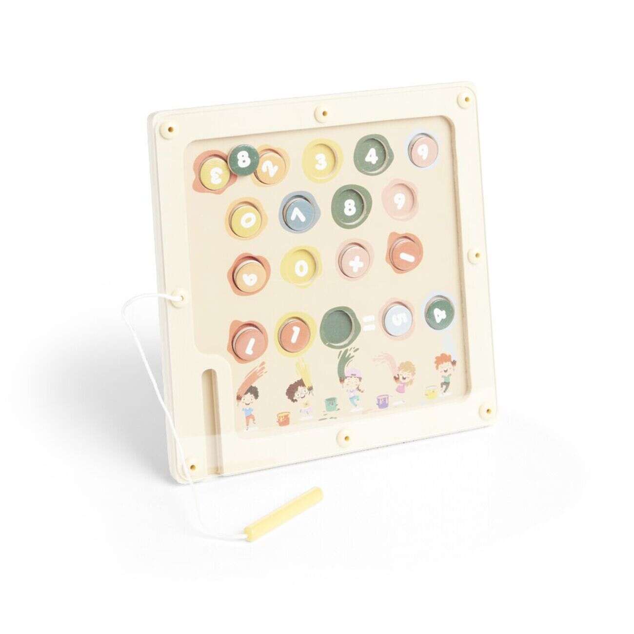 Chiffre magnétique en bois 30x22,5cm