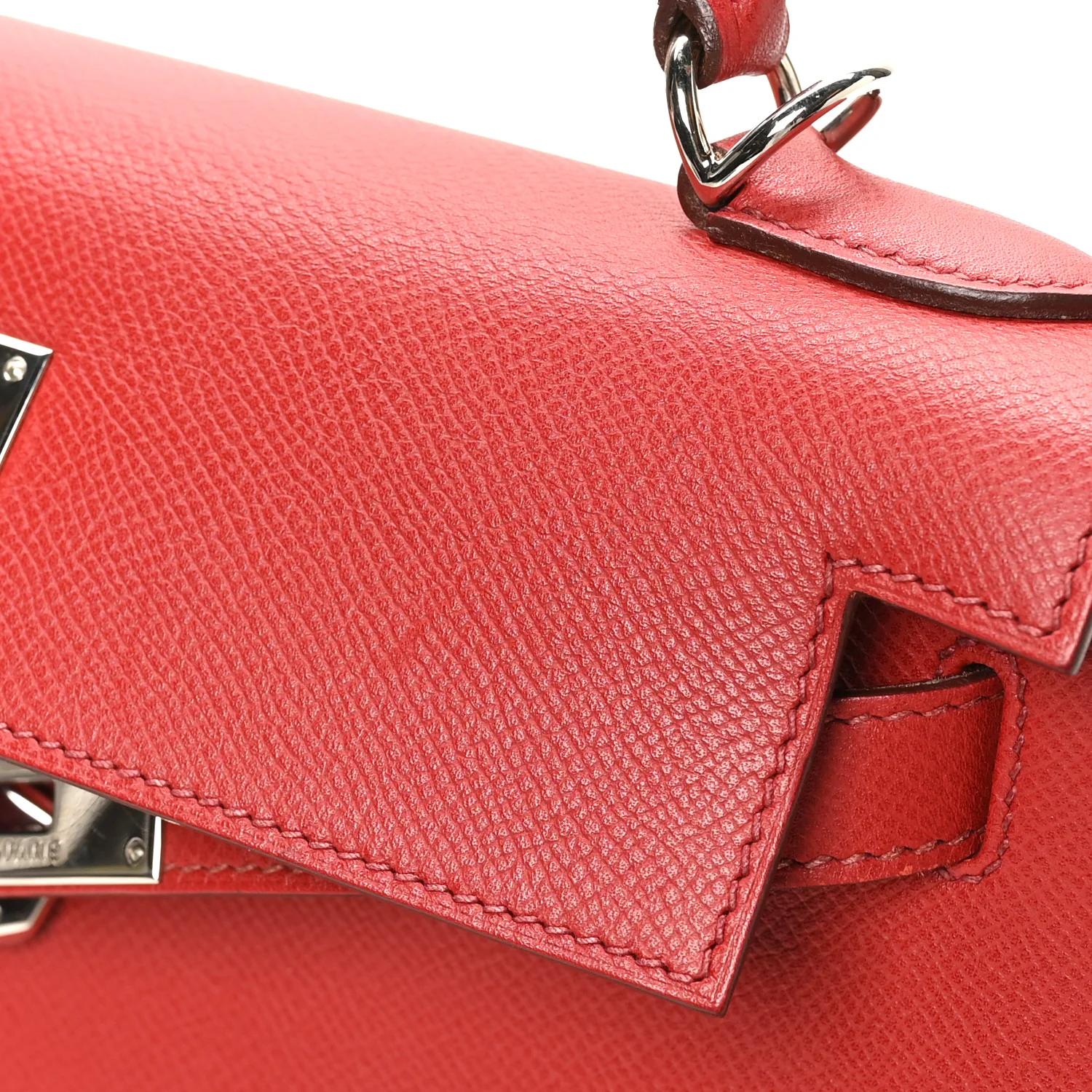 Epsom Kelly Sellier 28 Rouge Casaque