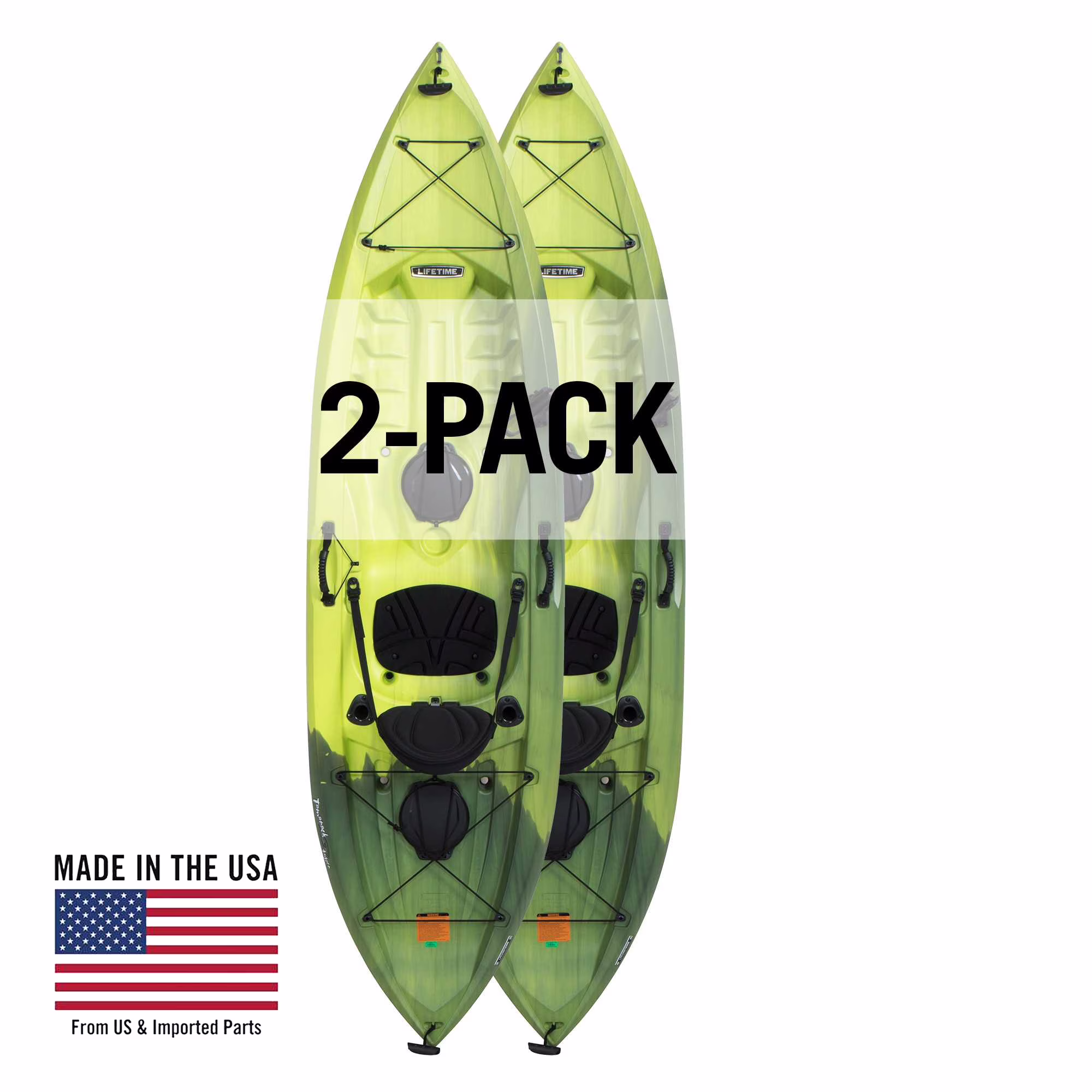 Lifetime Tamarack Angler 10 Ft. Fishing Kayak, Volcano Fusion (91340)