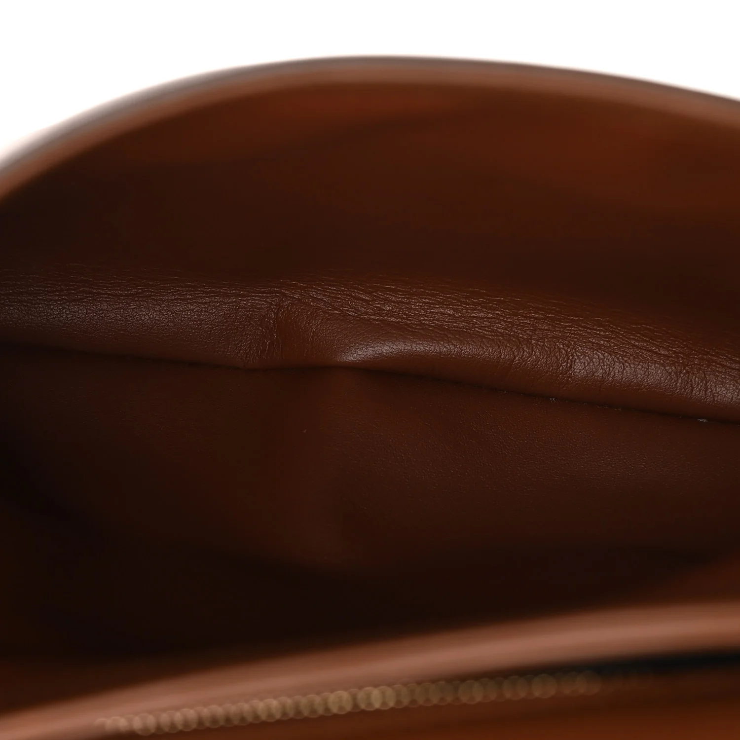 Roxy Calfskin Web Medium Blondie Shoulder Flap Bag Cuir