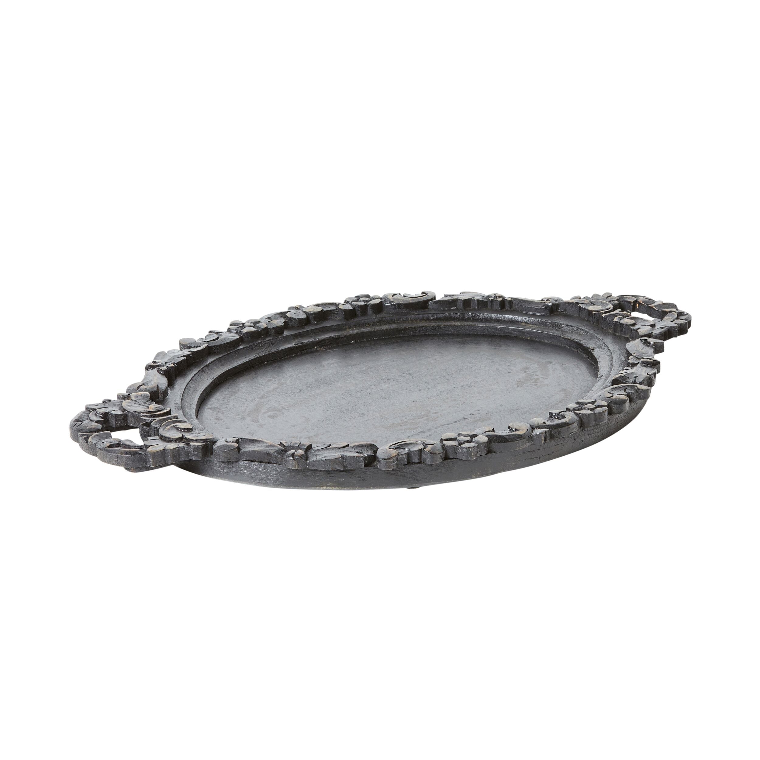 Parvani Noir Tray 63x38cm