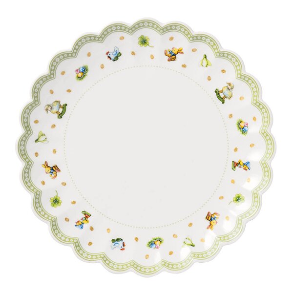 Easter Delight frokost tallerken 22 cm hvit