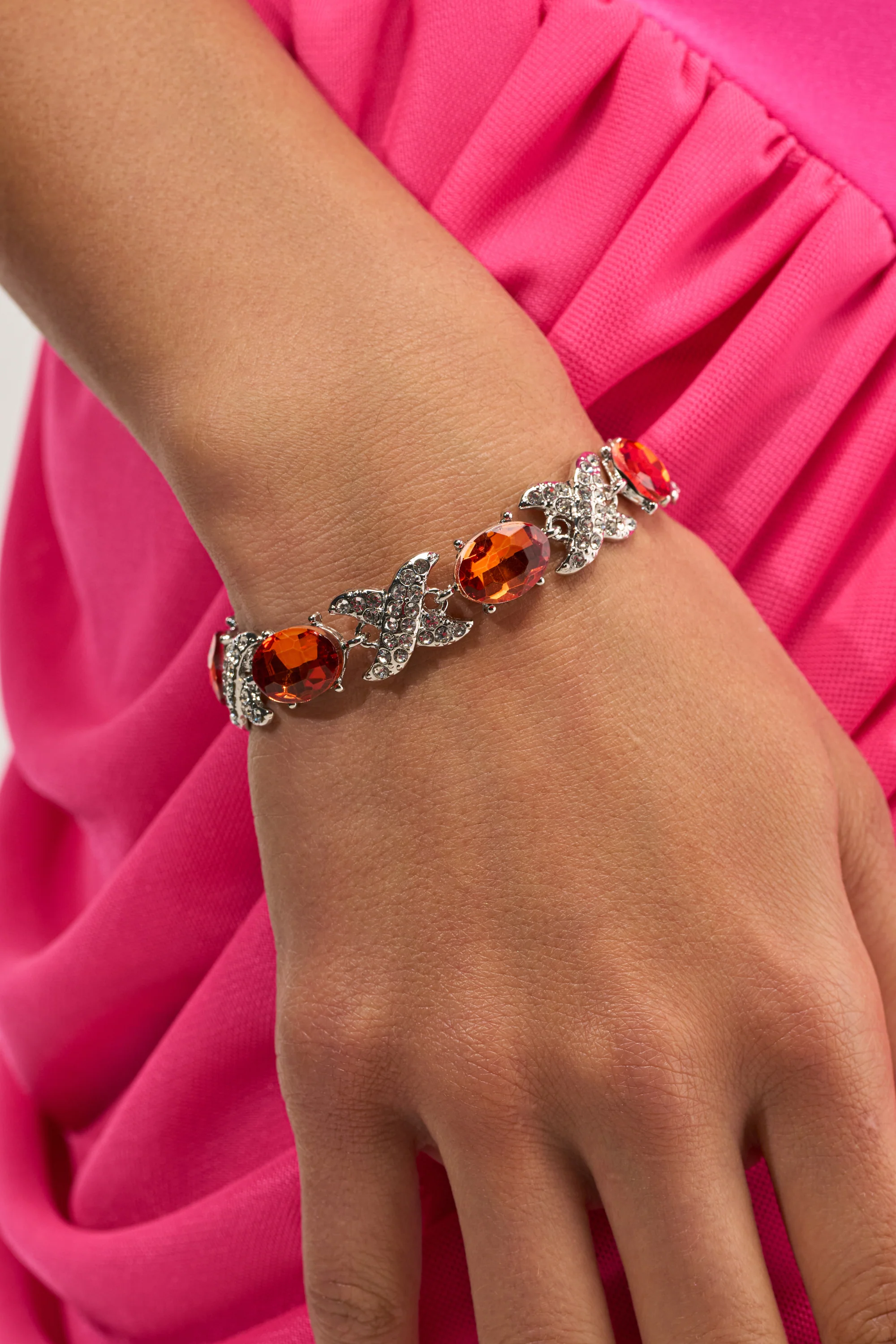 ORANGE YA GLAD LINK BRACELET - Akira Store