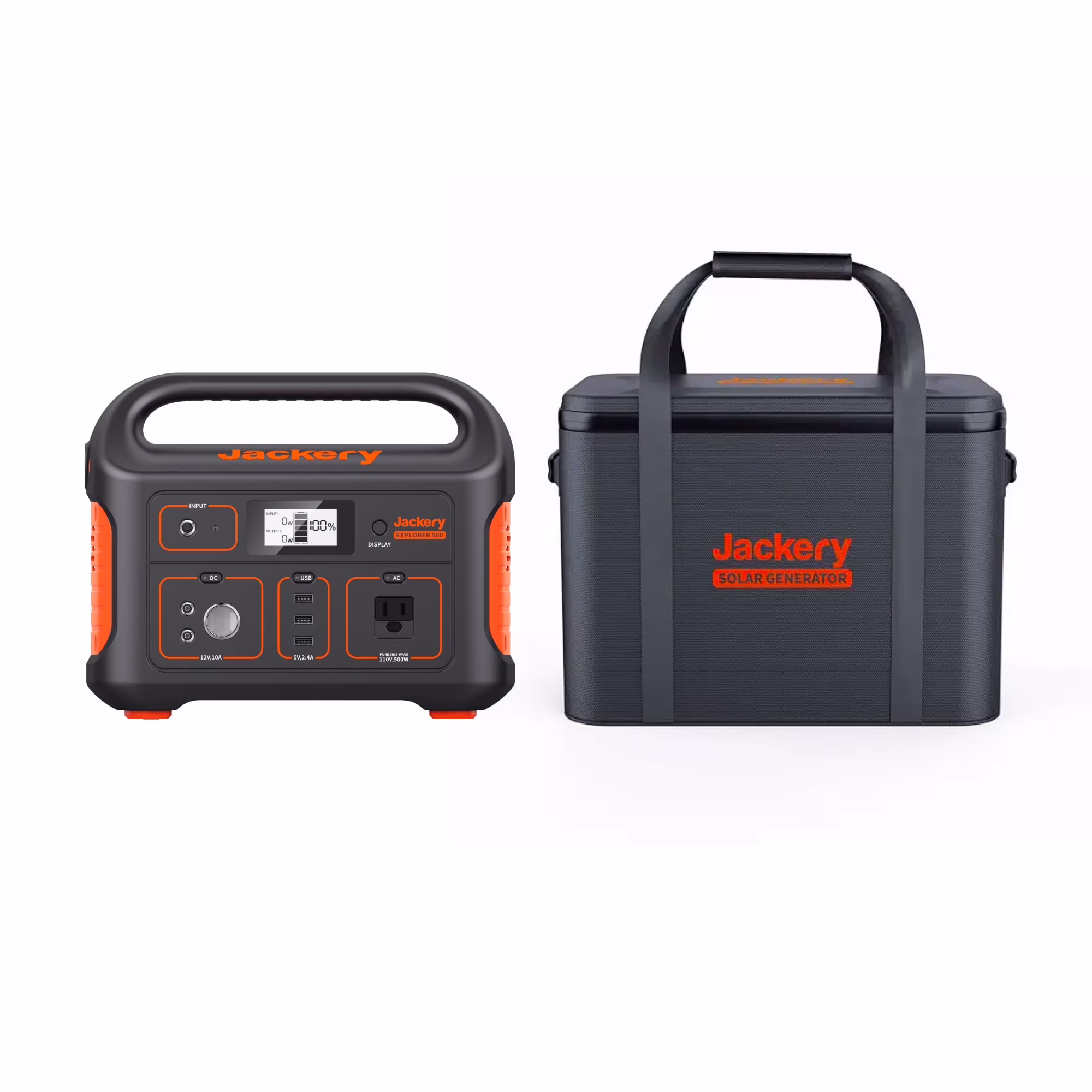 Portable Power Station Explorer 500, 500W Continuous/1000W Peak Portable Power Stations(E500) Image 7