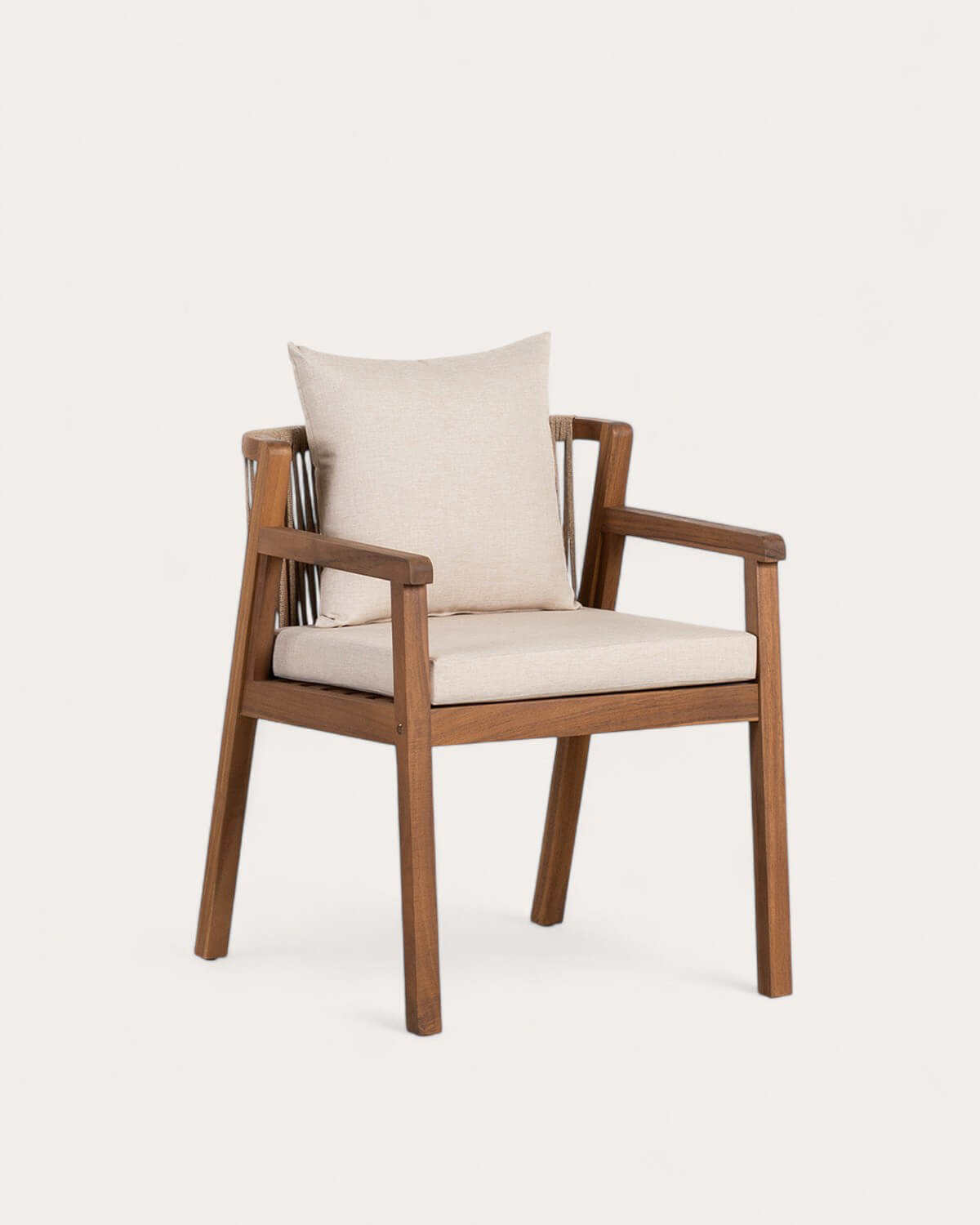 Cael - Silla de Exterior de Madera de Acacia Cael