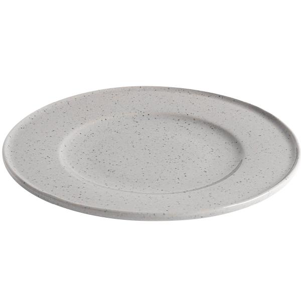 Granite White tallerken 29 cm lys grå