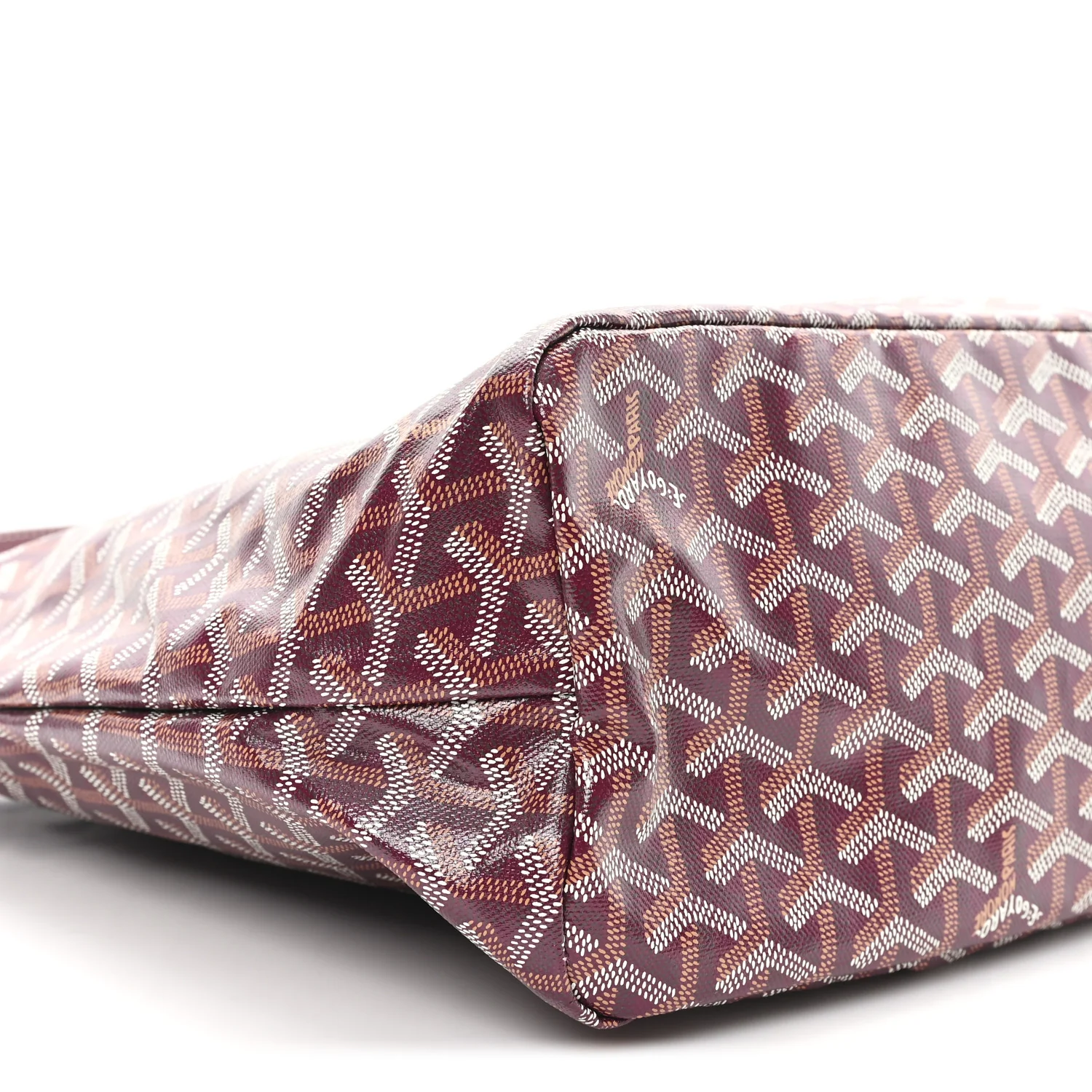 Goyardine Boheme Hobo Burgundy