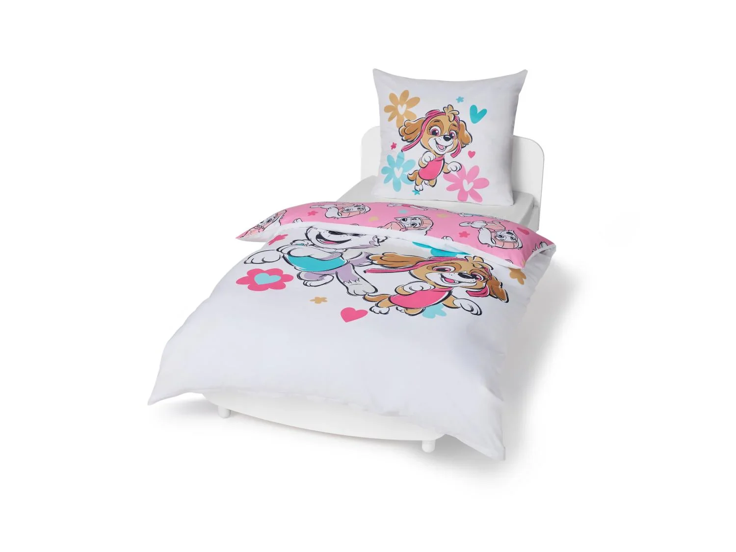Parure de lit double face enfant La Pat'Patrouille, 140 x 200 cm