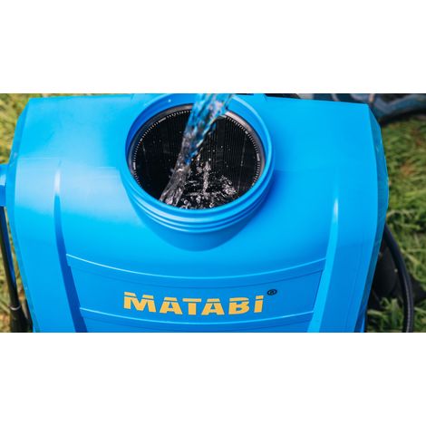 Matabi – Pulvérisateur électrique à batterie 12V 10L – Autonomie 150L – Pression constante – Buse Low Drift pour herbicides