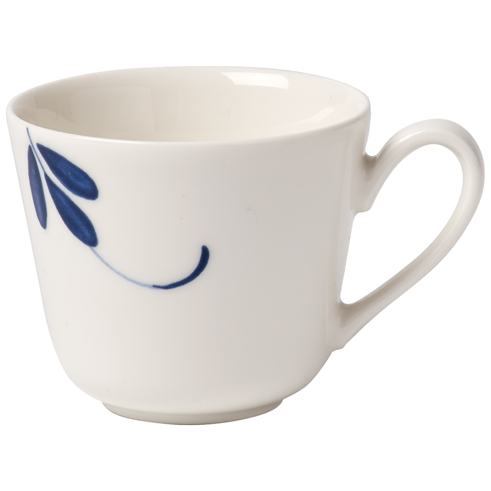 Vieux Luxembourg Espresso cup - White, 2.8 oz, Premium Porcelain