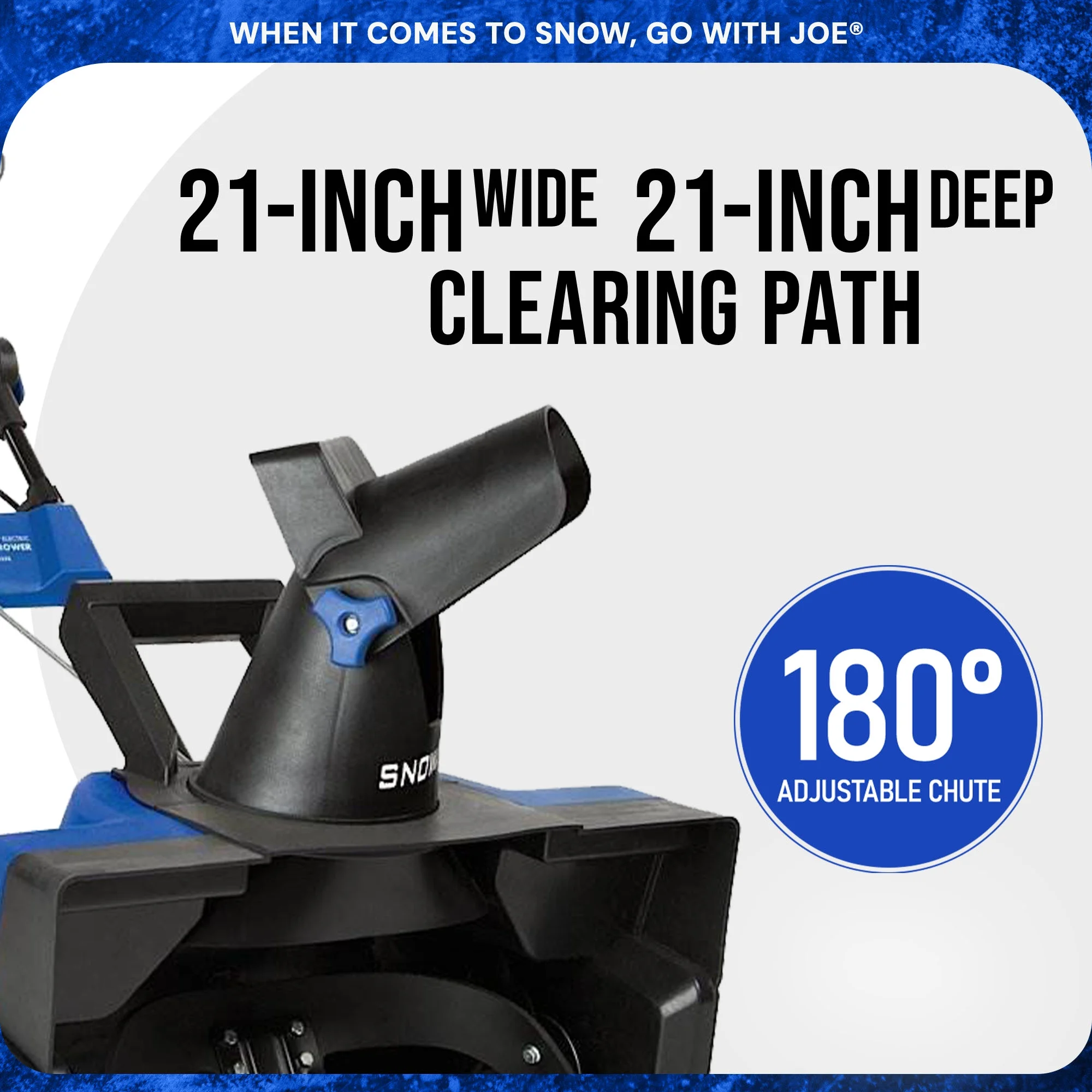Ultra 15 Amp Electric Snow Thrower Shovelution Snow Shovel Combo - Image 5