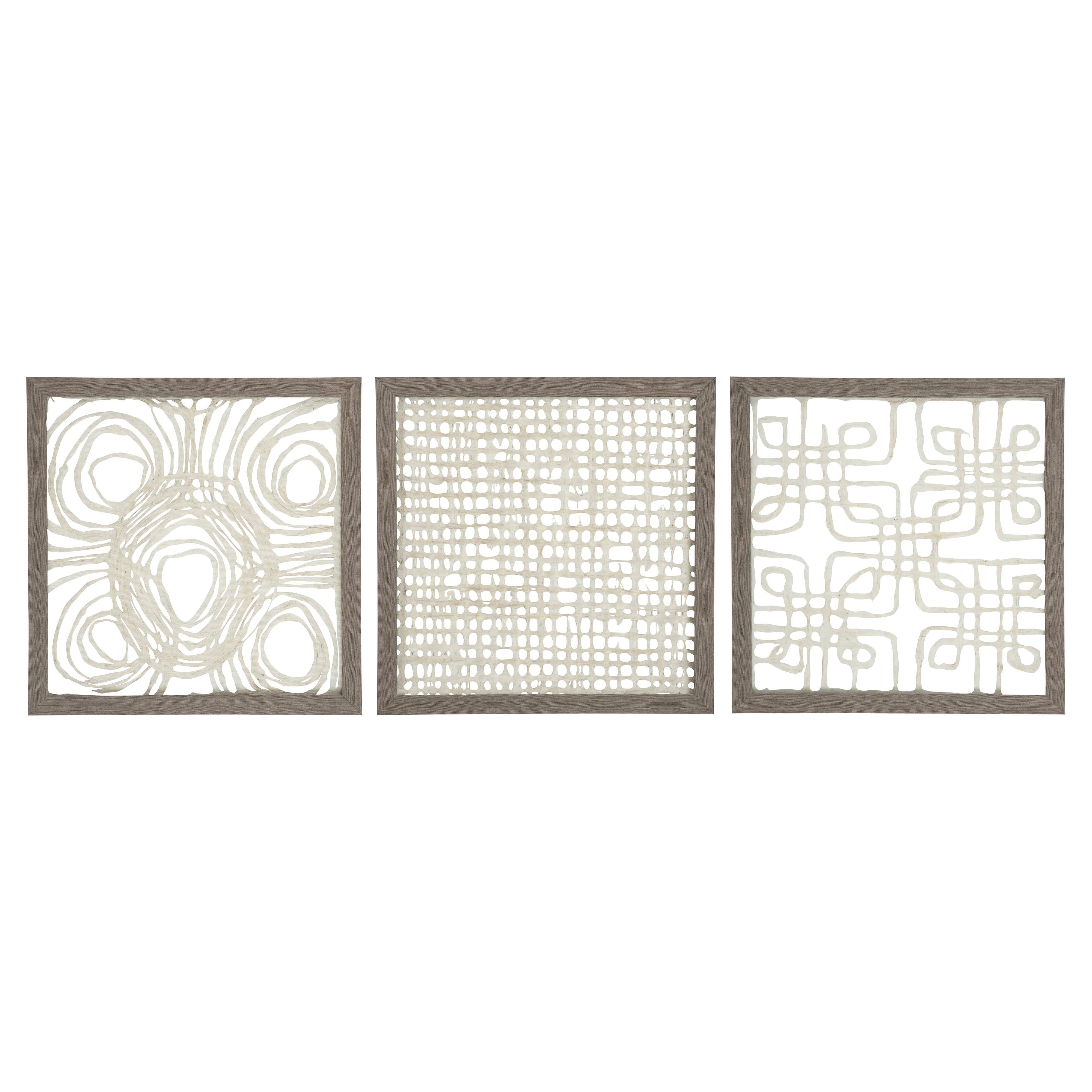Signature Design by Ashley Odella 3-Piece Paper Wall Decor Set