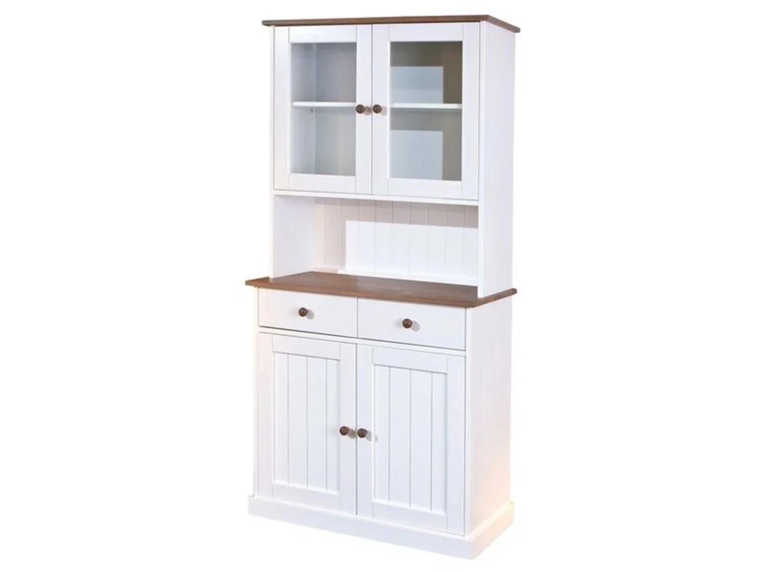 Inter Link Commode haut de gamme style campagnard, bois de pin