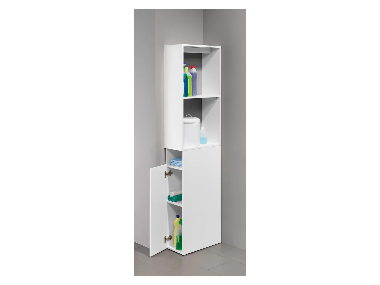 LIVARNO home tagre Liverpool, 25,4 x 50 x 190,5 cm, blanche