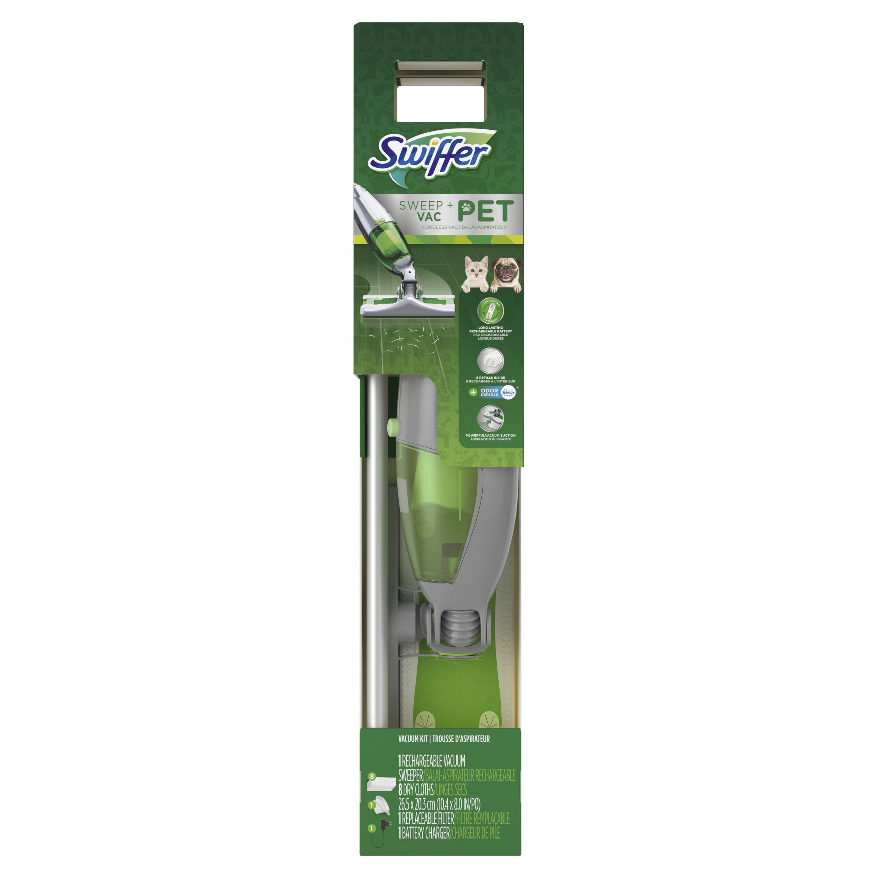 Swiffer Sweep VAC Pet Cordless Vacuum Sweeper Kit