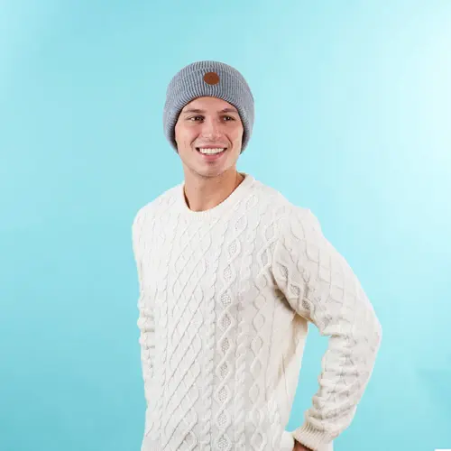 Bonnet Clover Gris clair