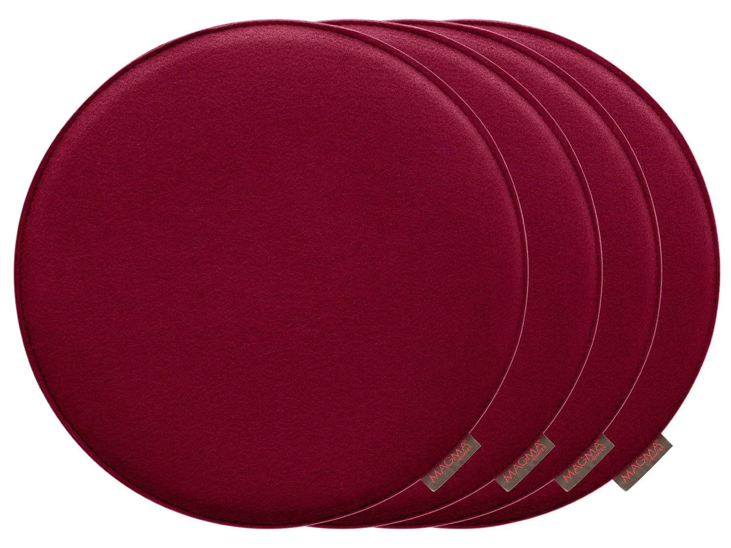 MAGMA Lot de 4 coussins de chaise d'intrieur Avaro