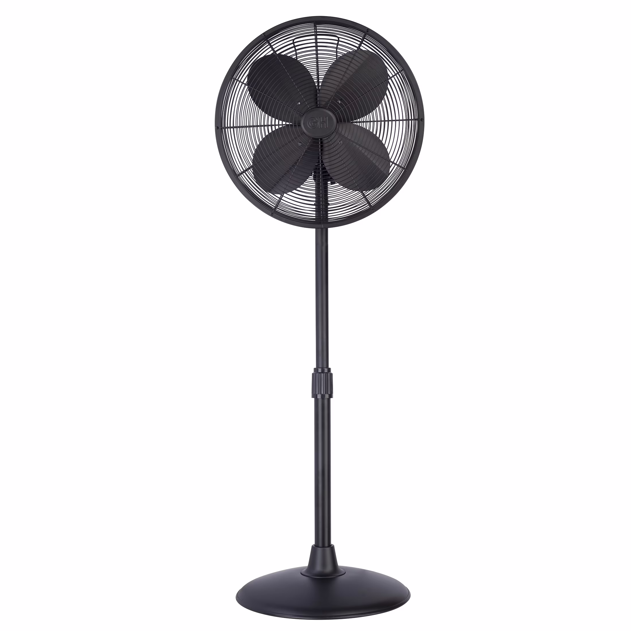 16" 3-Speed Oscillating Pedestal Fan(Matte Black)
